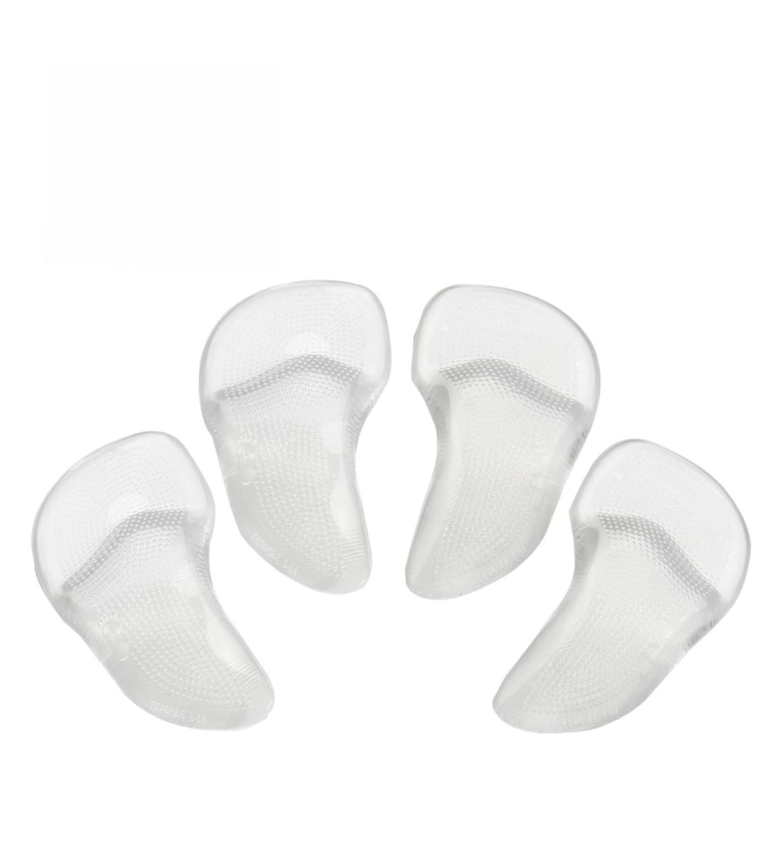 Healifty Clear High Heel 3 Pair Insole Pads | Gel Half Insoles for Comfort & Arch Support - Buy Online on GoSupps.com