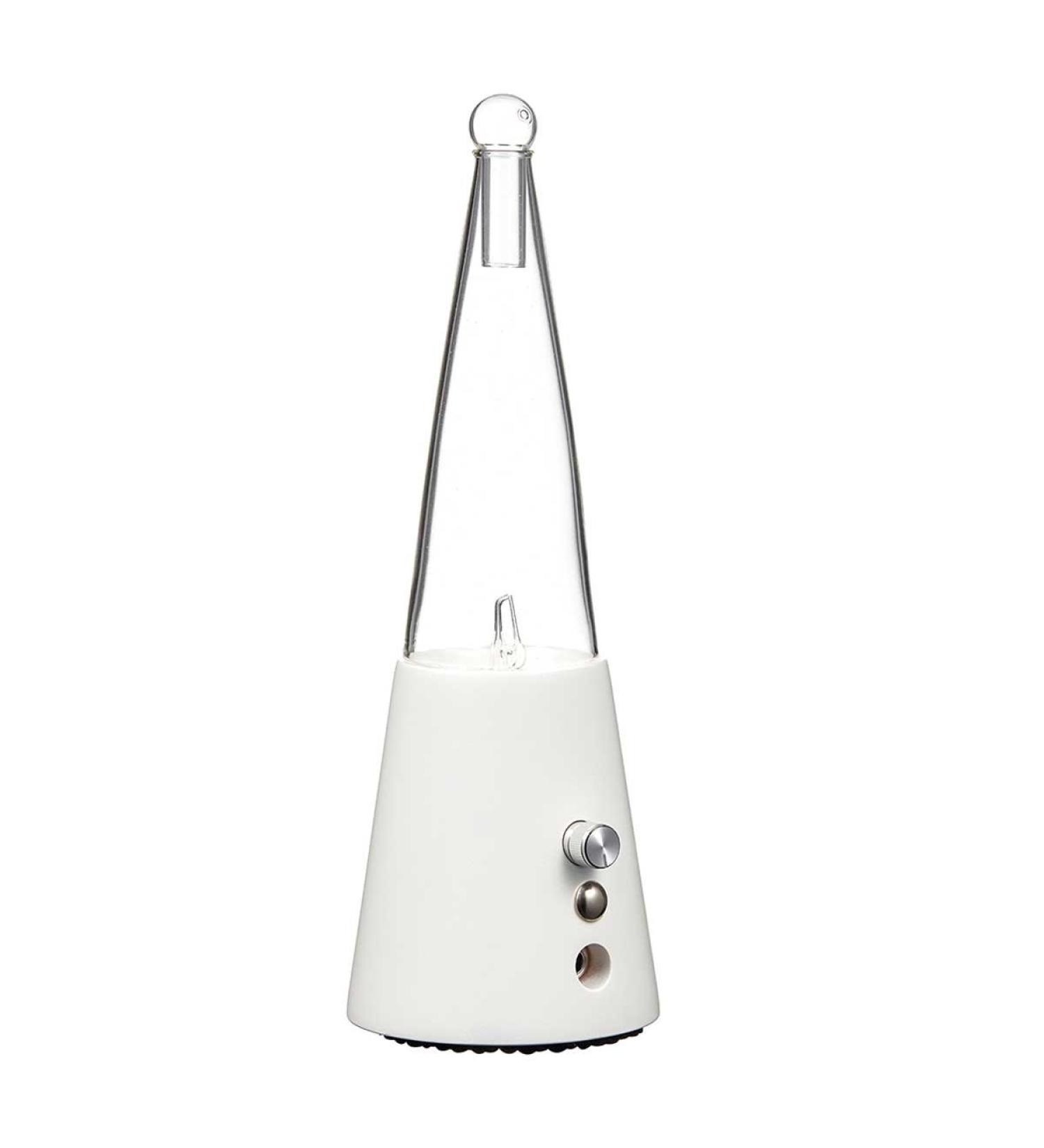 Exquisite Essential Oil Diffuser for Aromatherapy - Organic Aromas White Wood Base Glass Reservoir - Buy Online on GoSupps.com
