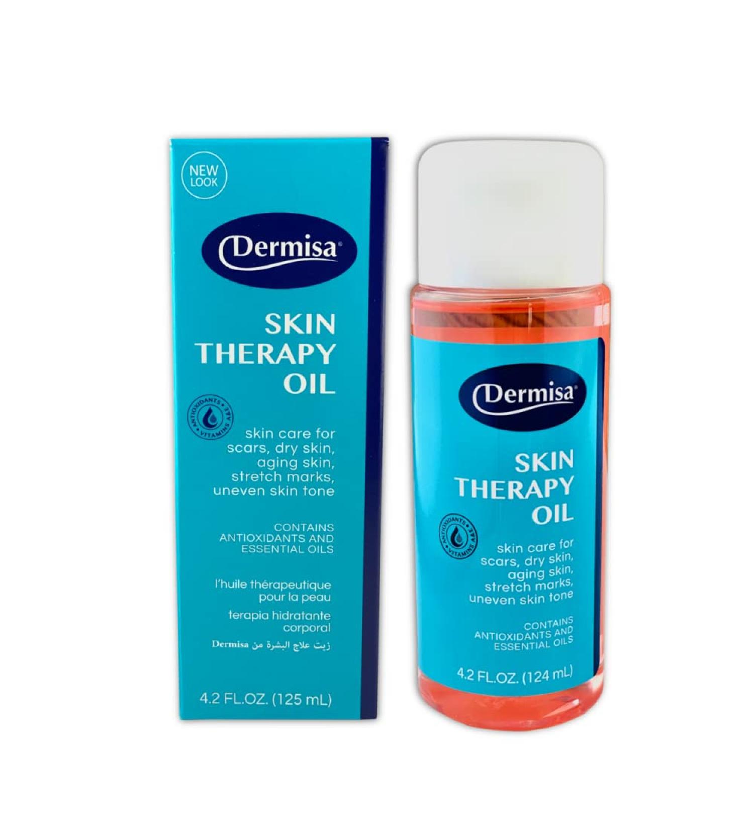 Dermisa Skin Therapy Oil | Multi-Purpose Deep Moisturizing Oil with Vitamin E & A | Chamomile Rosemary Lavender | 4.2 OZ | Shop Internationally - Buy Online on GoSupps.com