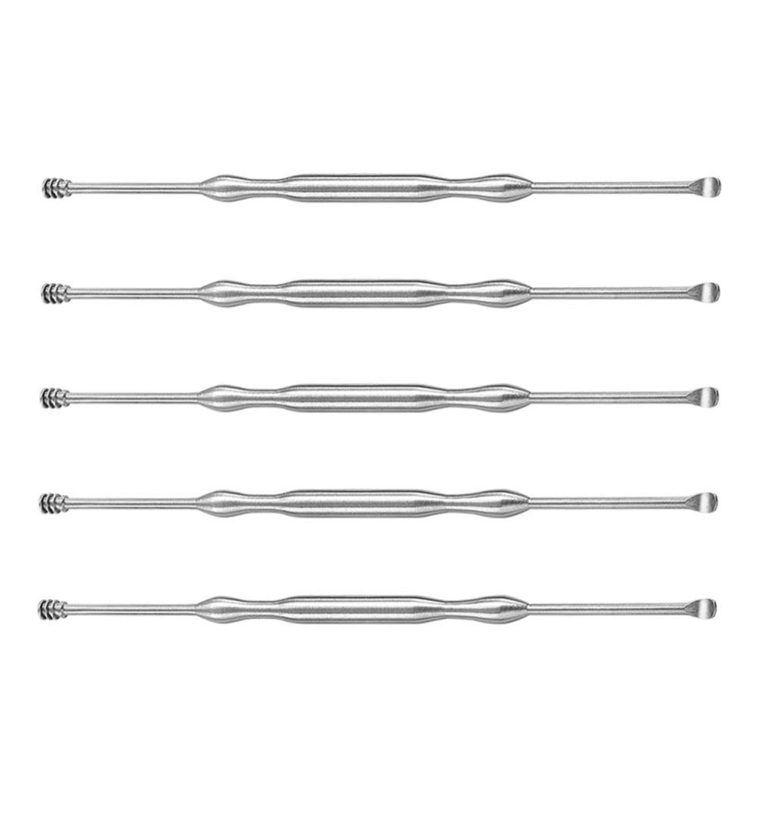 DOITOOL 5pcs Stainless Steel Ear Cleaner Set - Professional Earwax Removal Tools - Buy Online on GoSupps.com