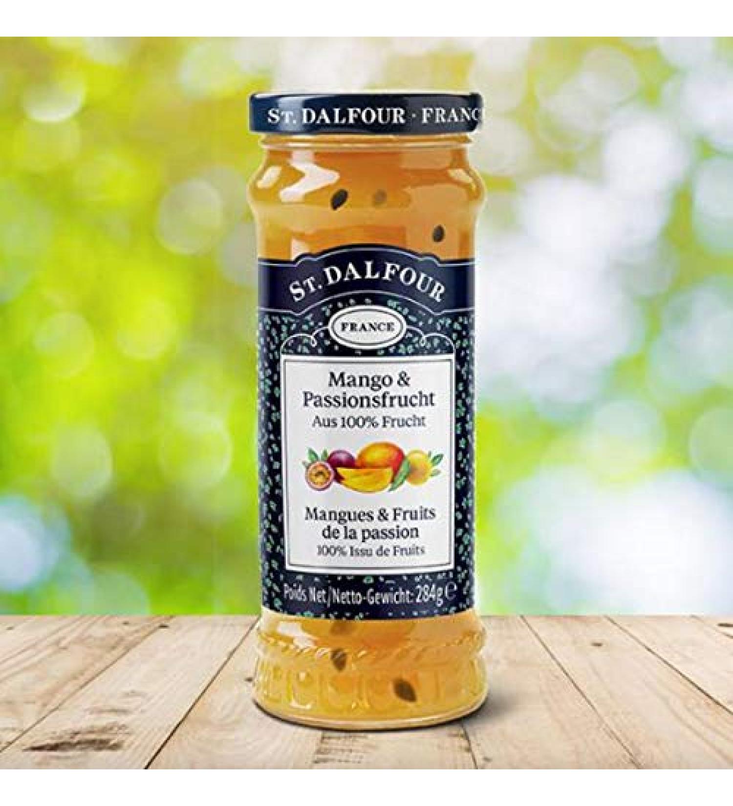 St Dalfour Mango & Passion Fruit - 284g - Pack of 6
