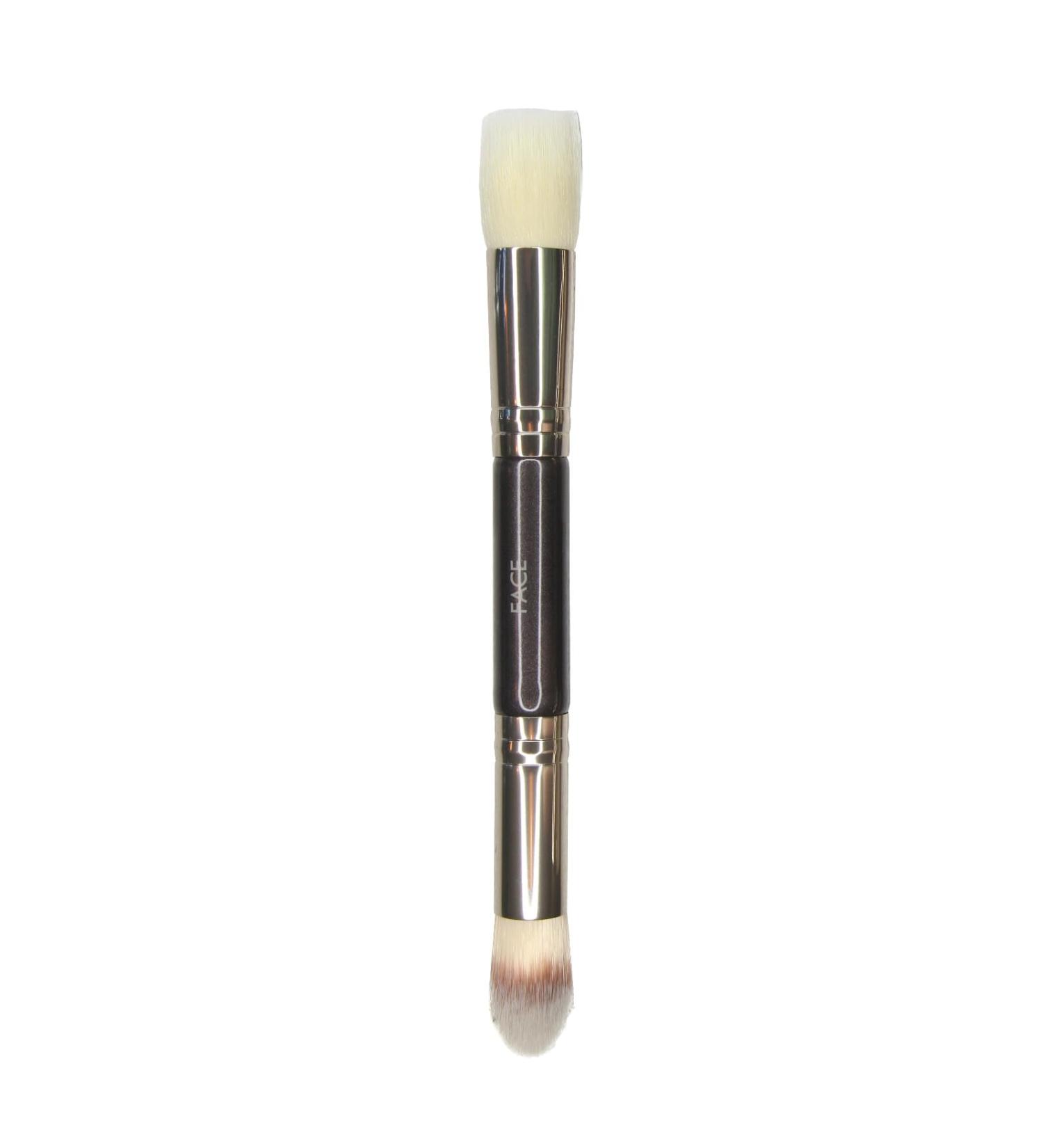 Studio 10 | Pro-quality Double Ended Foundation Cr me or Face Brush for a Smooth Even & Flawless Look - Buy Online on GoSupps.com