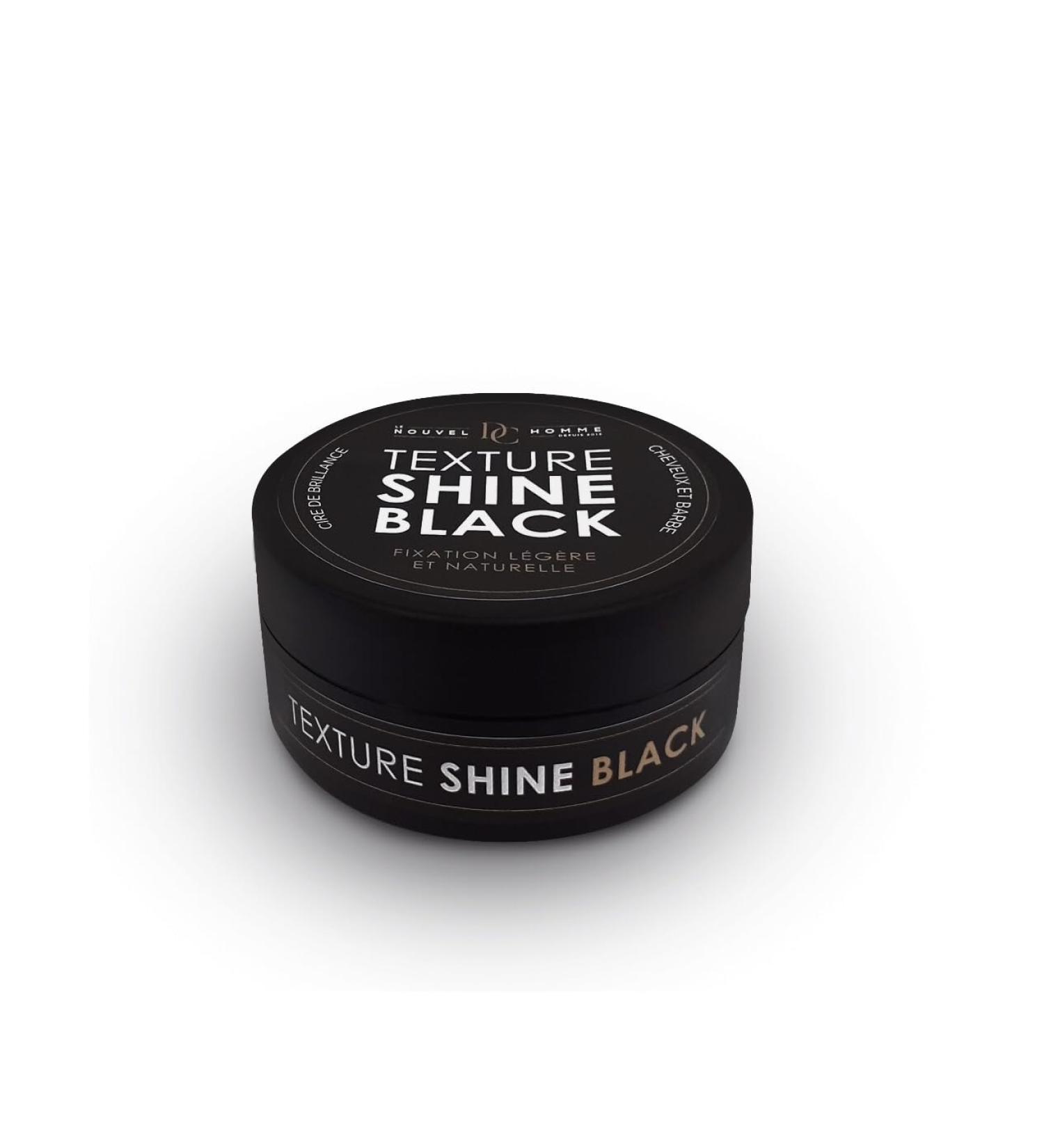 Wax and gel grey hair for men: SHINE NOIR 100 ml