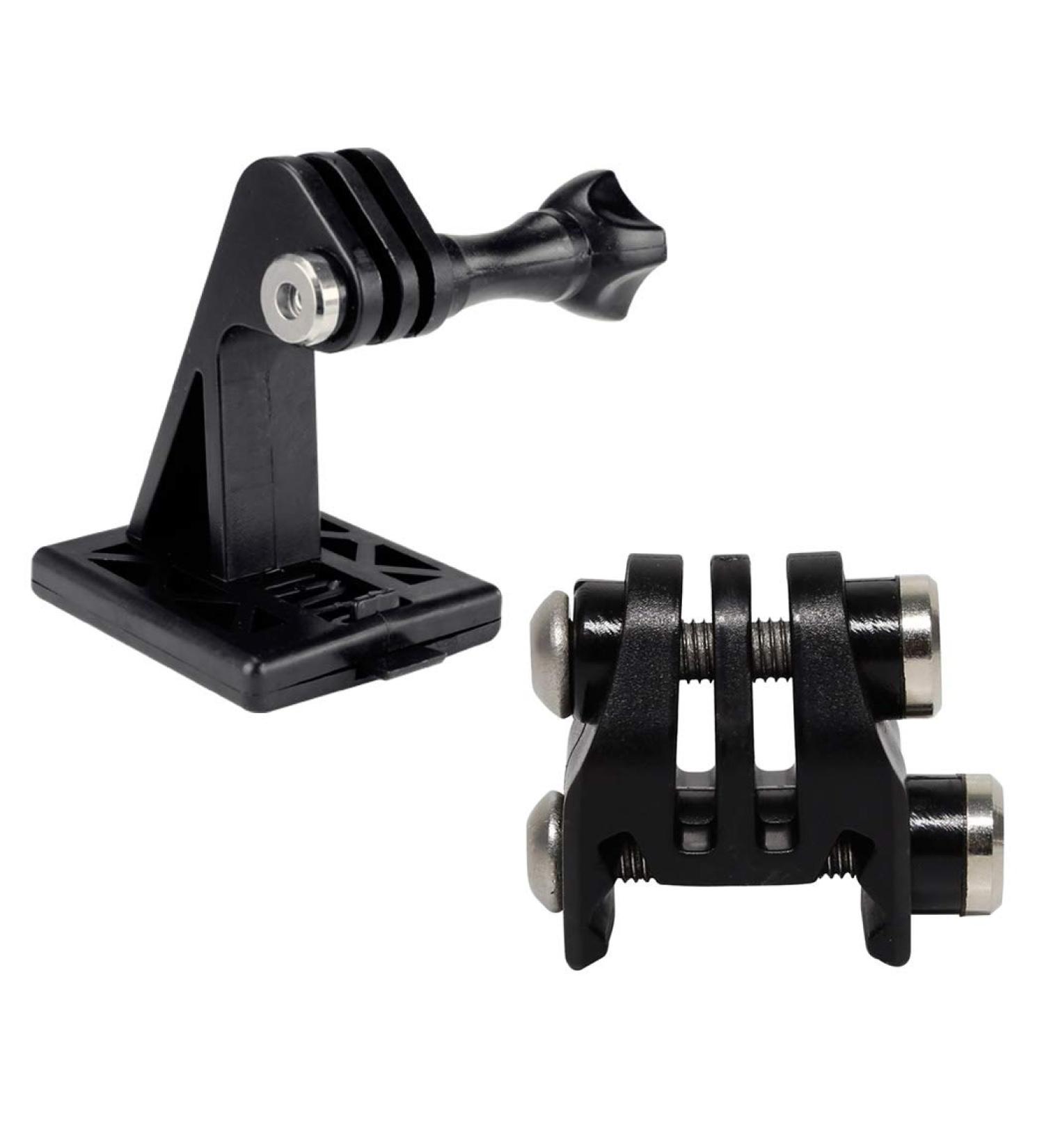 Picatinny Rails GoPro Camera Mount for Airsoft Guns & Helmets (2 Pack, Black) - Buy Online on GoSupps.com