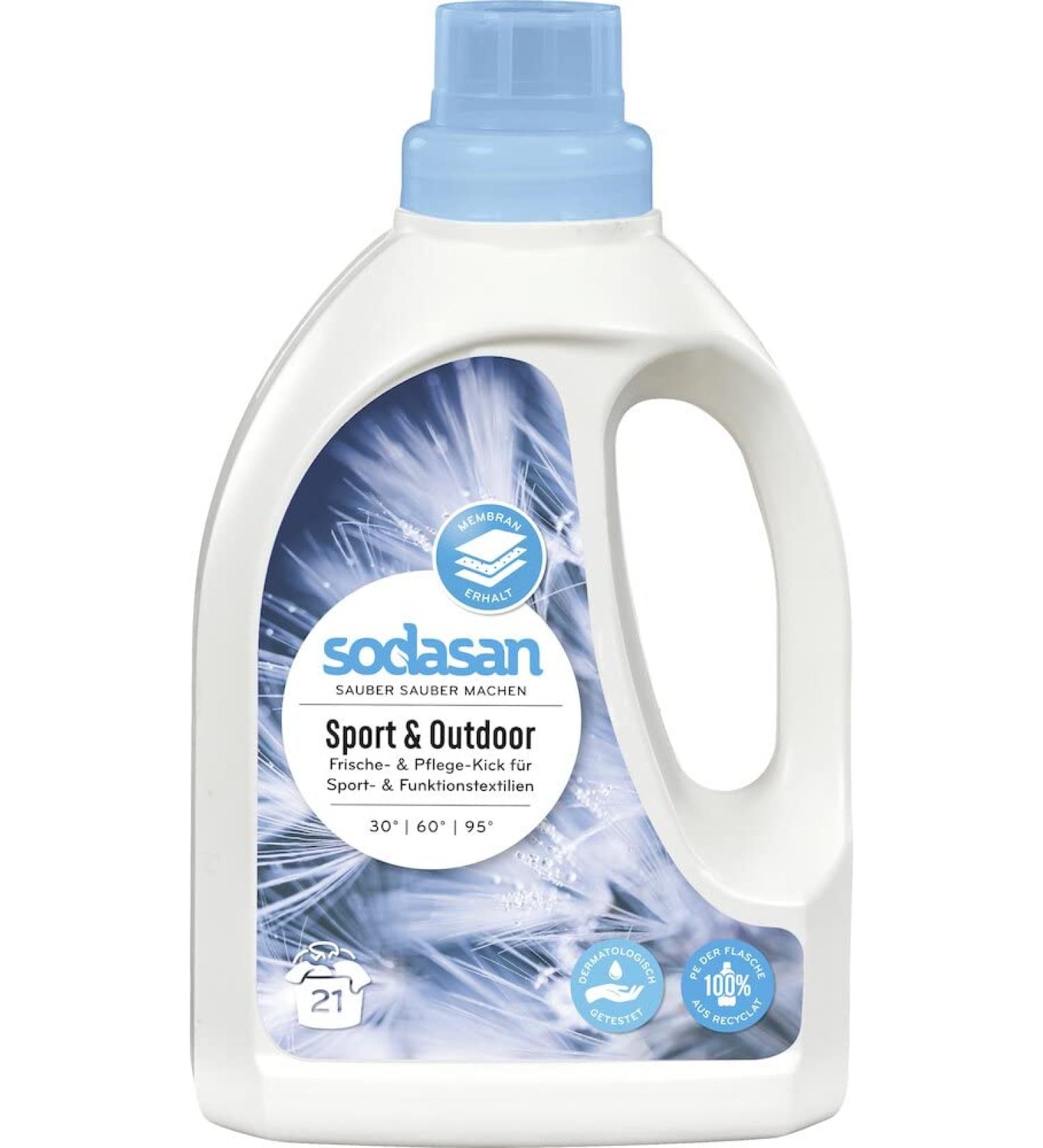 Sodasan Sports & Outdoor Detergent (2 x 0.75 l) 750 ml (pack of 2)