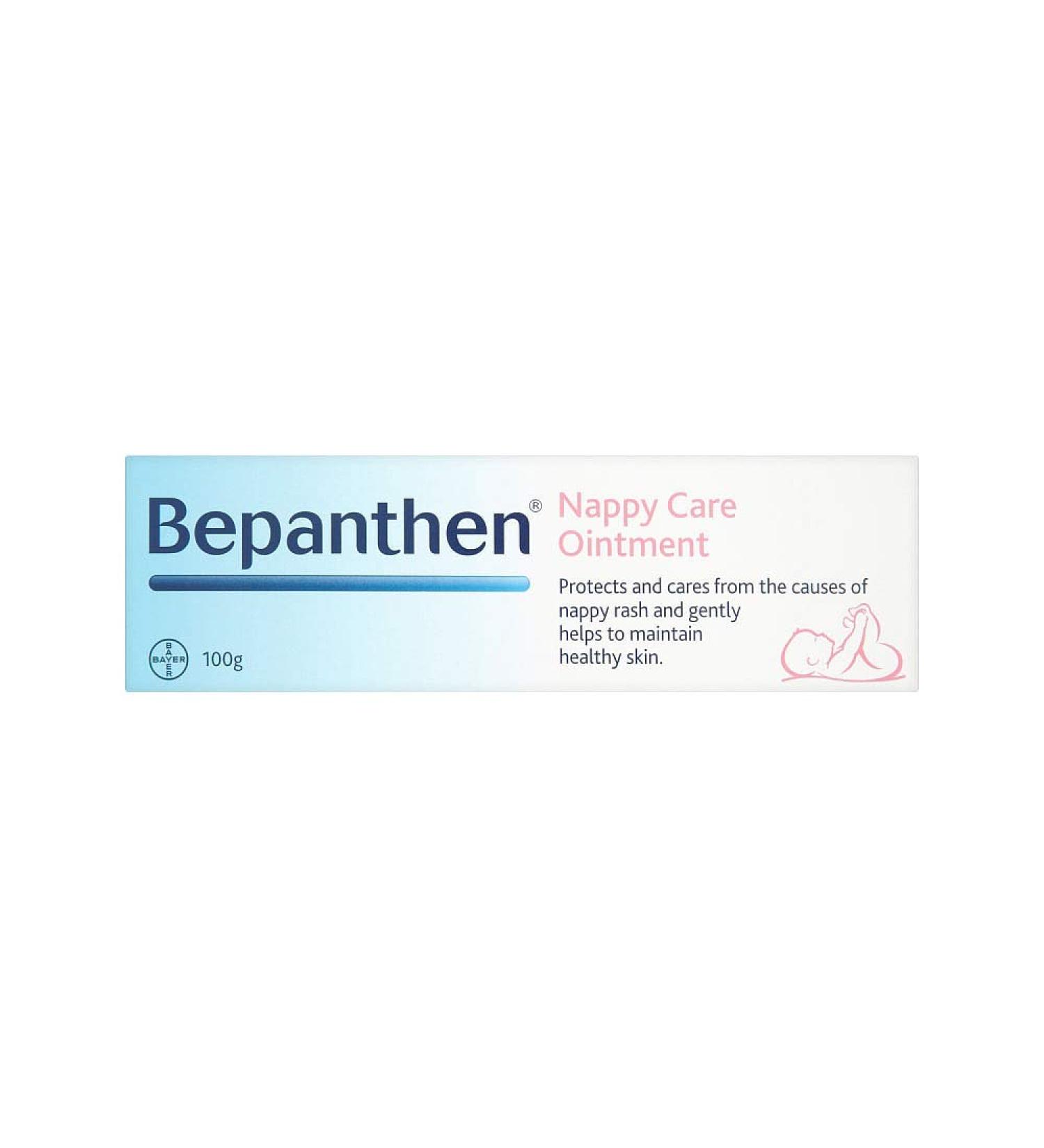 Buy Bepanthen Diaper Care Ointment - Baby Skin Care (100g) with Pro-Vitamin B5 | Gentle Itch Relief & Protection - Buy Online on GoSupps.com