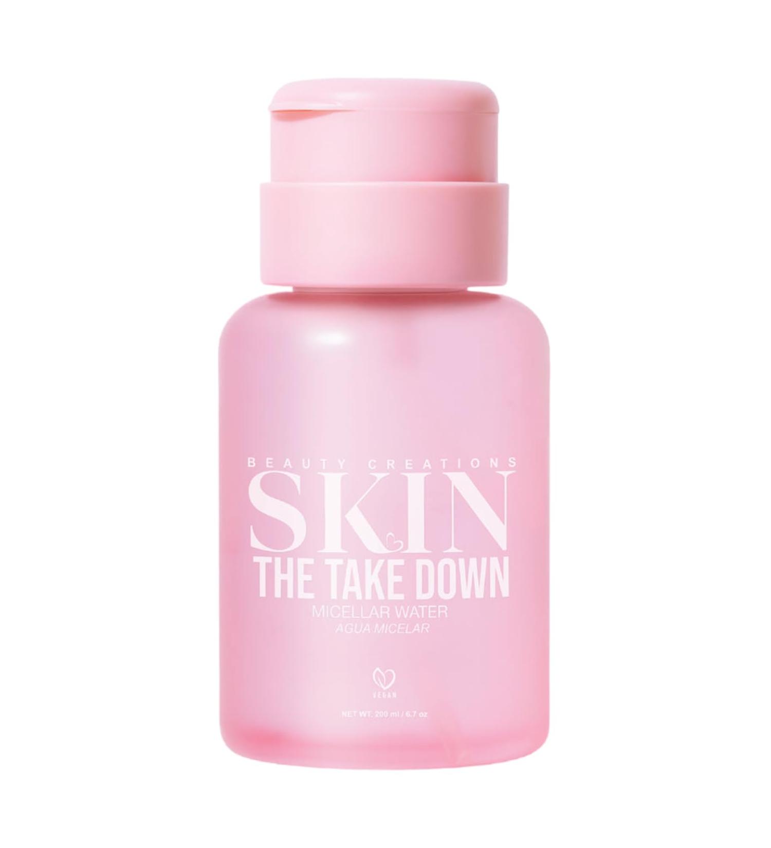 Buy The Take Down Micellar Water by Beauty Creations - International Shipping Available | Cleanse & Refresh Your Skin - Buy Online on GoSupps.com