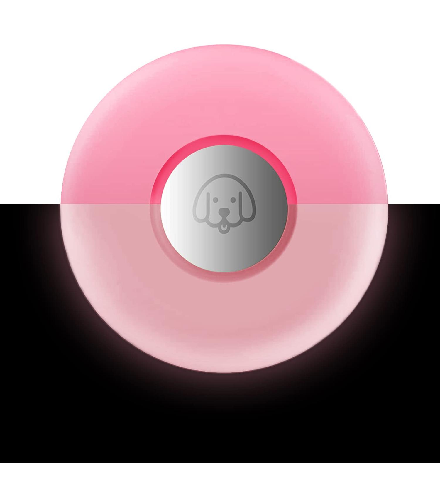 Silicone Holder for Airtag Dog Collar | Lightweight Waterproof Airtag Case for Dogs & Cats (Glow Pink) - International Shipping Available - Buy Online on GoSupps.com