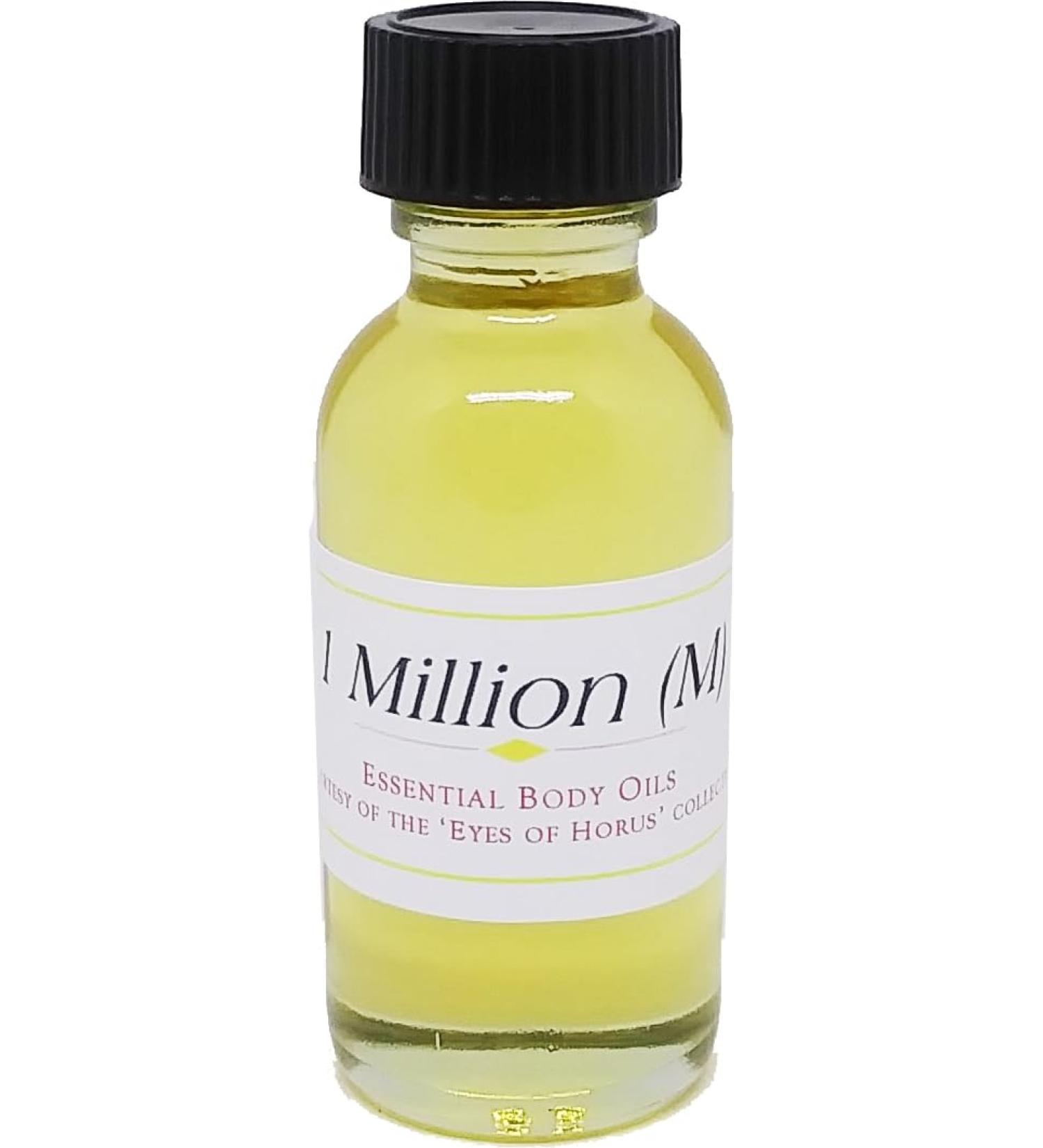 One Million - Type PR For Men Scented Body Oil Fragrance Regular Cap - Gold - 1 oz. - ID#32230 1 Fl Oz (Pack of 1)