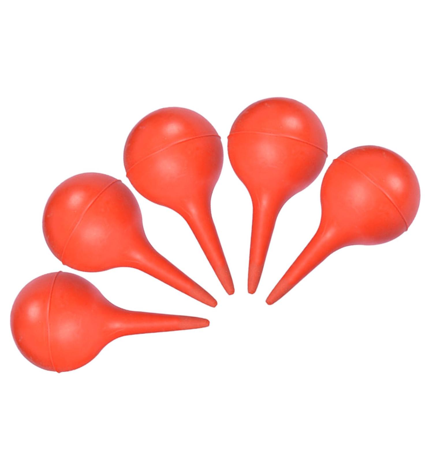 5Pieces Rubber Suction 60ml Rubber Bulb Ear Washing Squeeze Bulb for Adult Kid Ear Waxes Removal - Buy Online on GoSupps.com