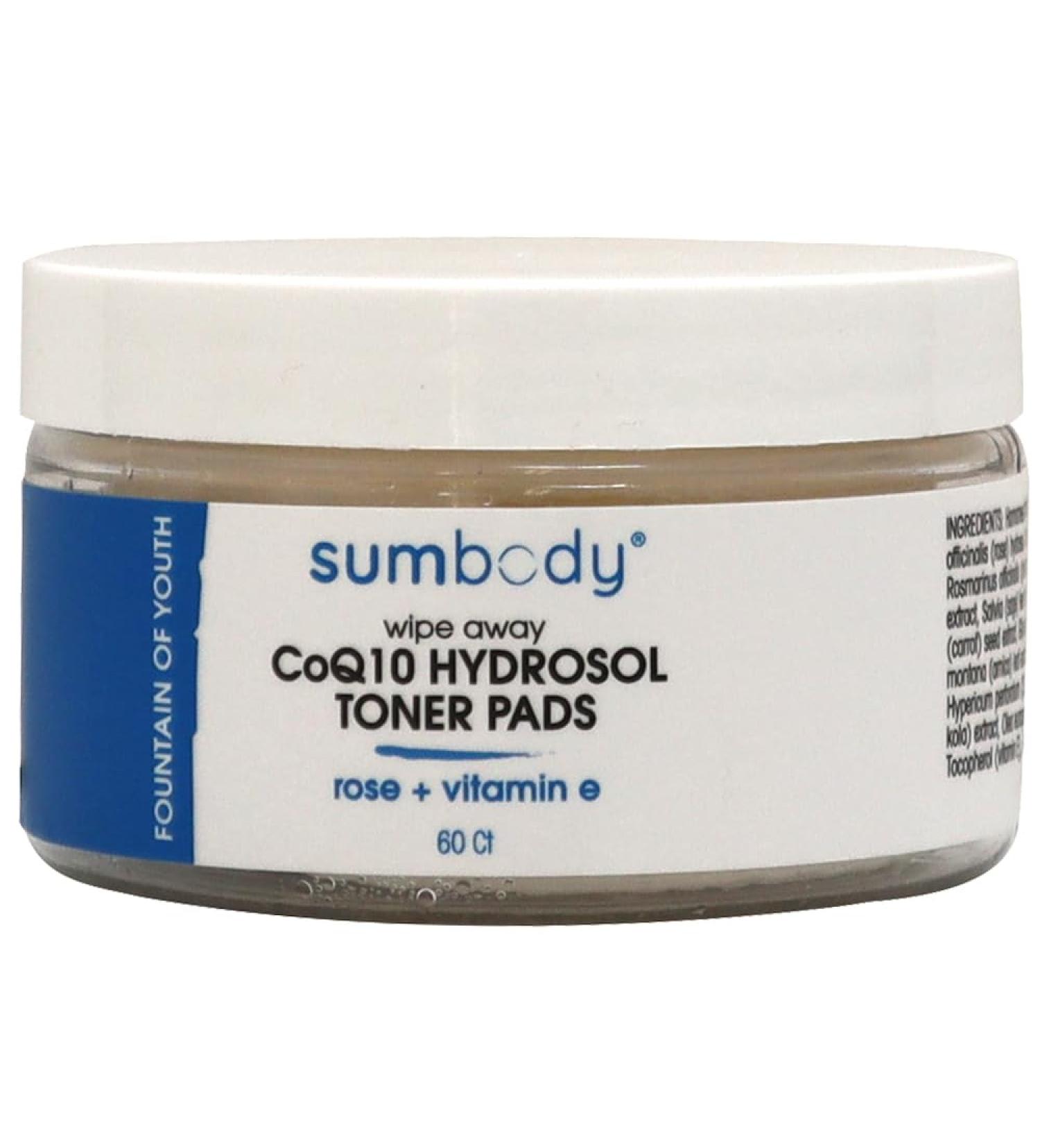 Age-Defying Wipe Away Toner Pads - Reduces Fine Lines & Wrinkles 60 Count - Unscented CoQ10 for Glowing Skin - Buy Online on GoSupps.com