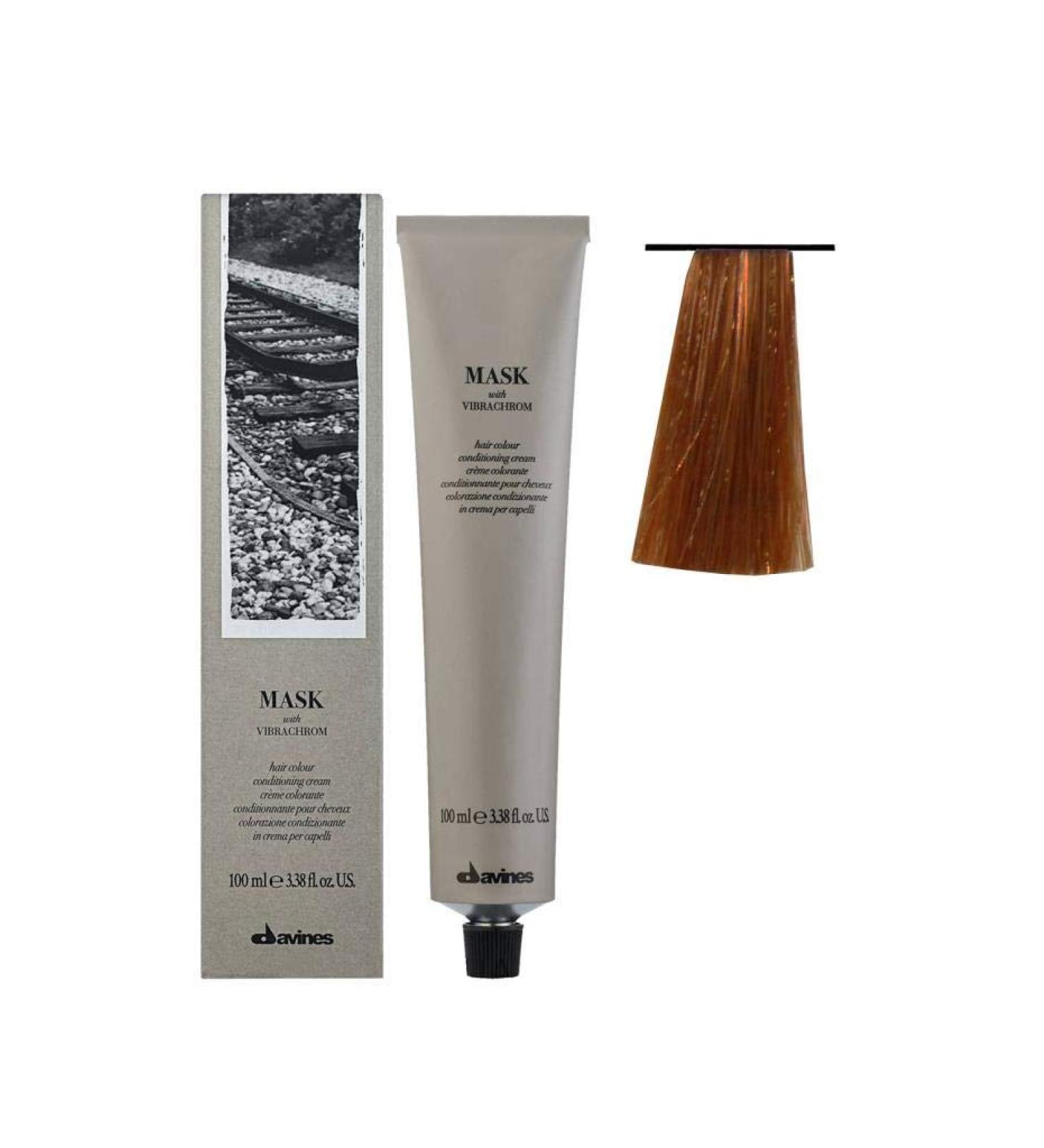 Davines Coloring Vibrachrom Mask Hair Colour Conditioning Cream Hair Color 8.44 100ml