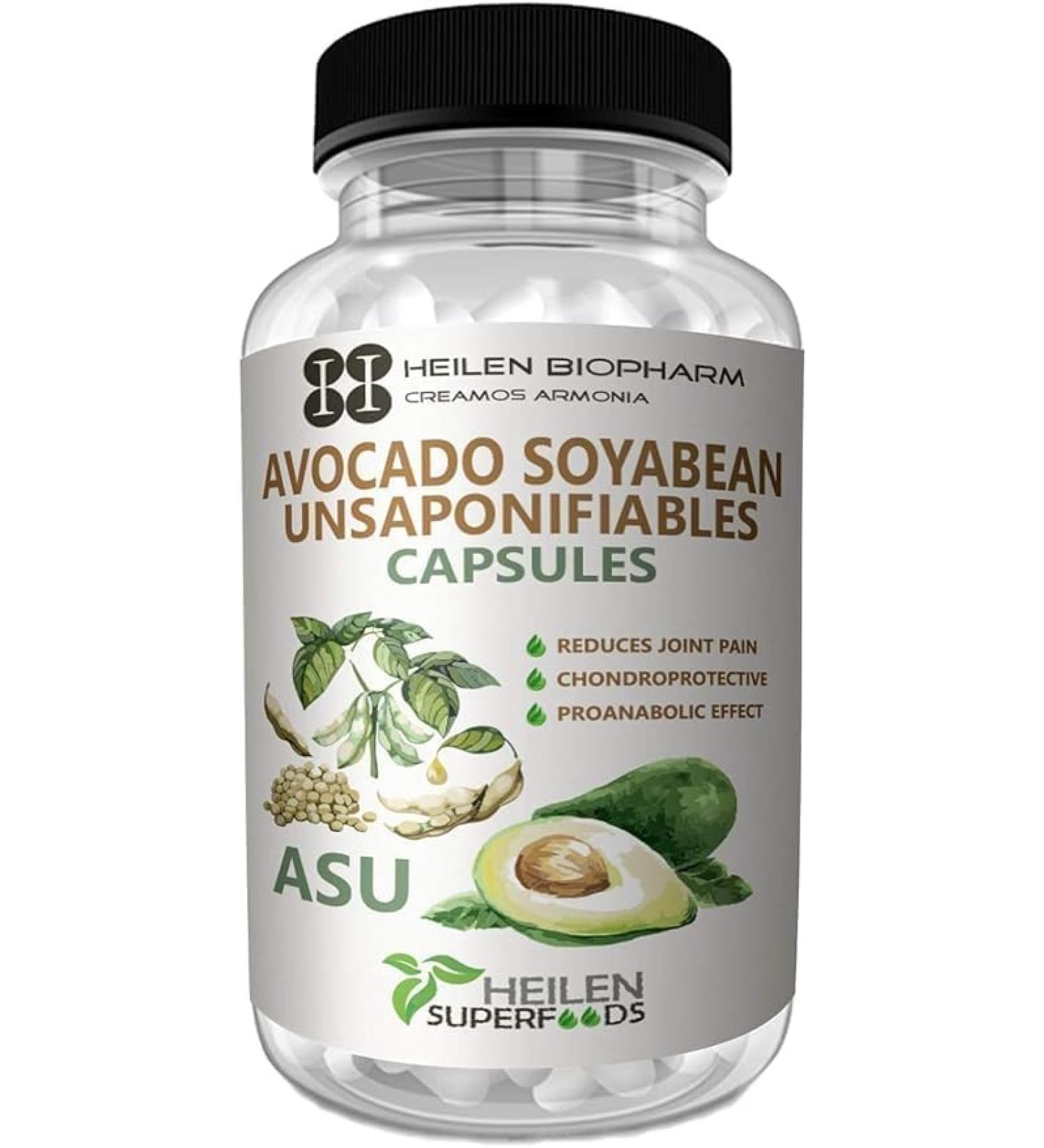 PS Avocado Soyabean Unsaponifiable (ASU) Capsule For Joint Health Support - 500 mg X 180 Capsules Pack of 1 - Buy Online on GoSupps.com