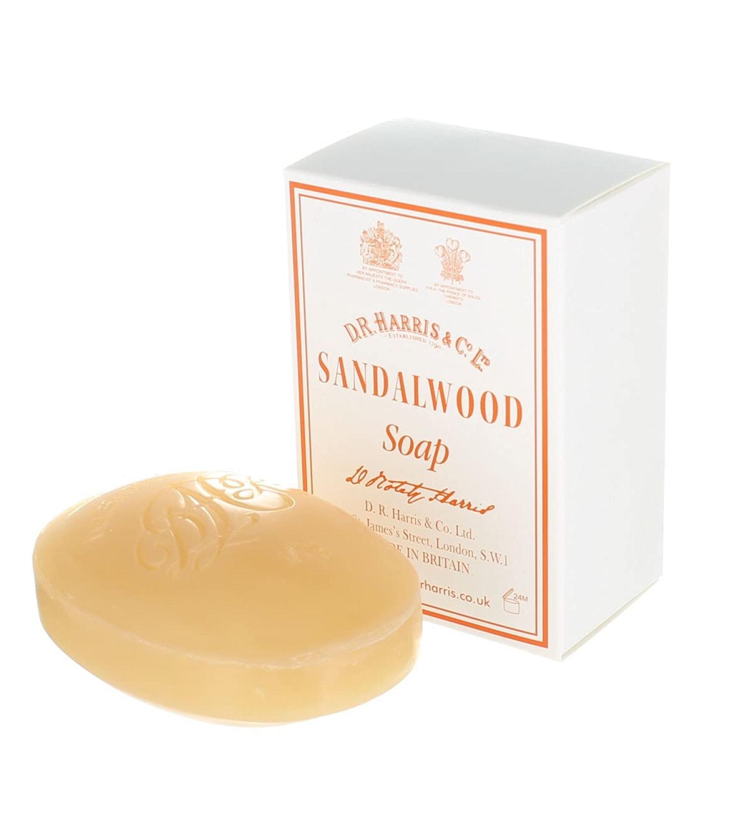 DR Harris DRHarris Bath Soap Sandalwood 150 g unique standard