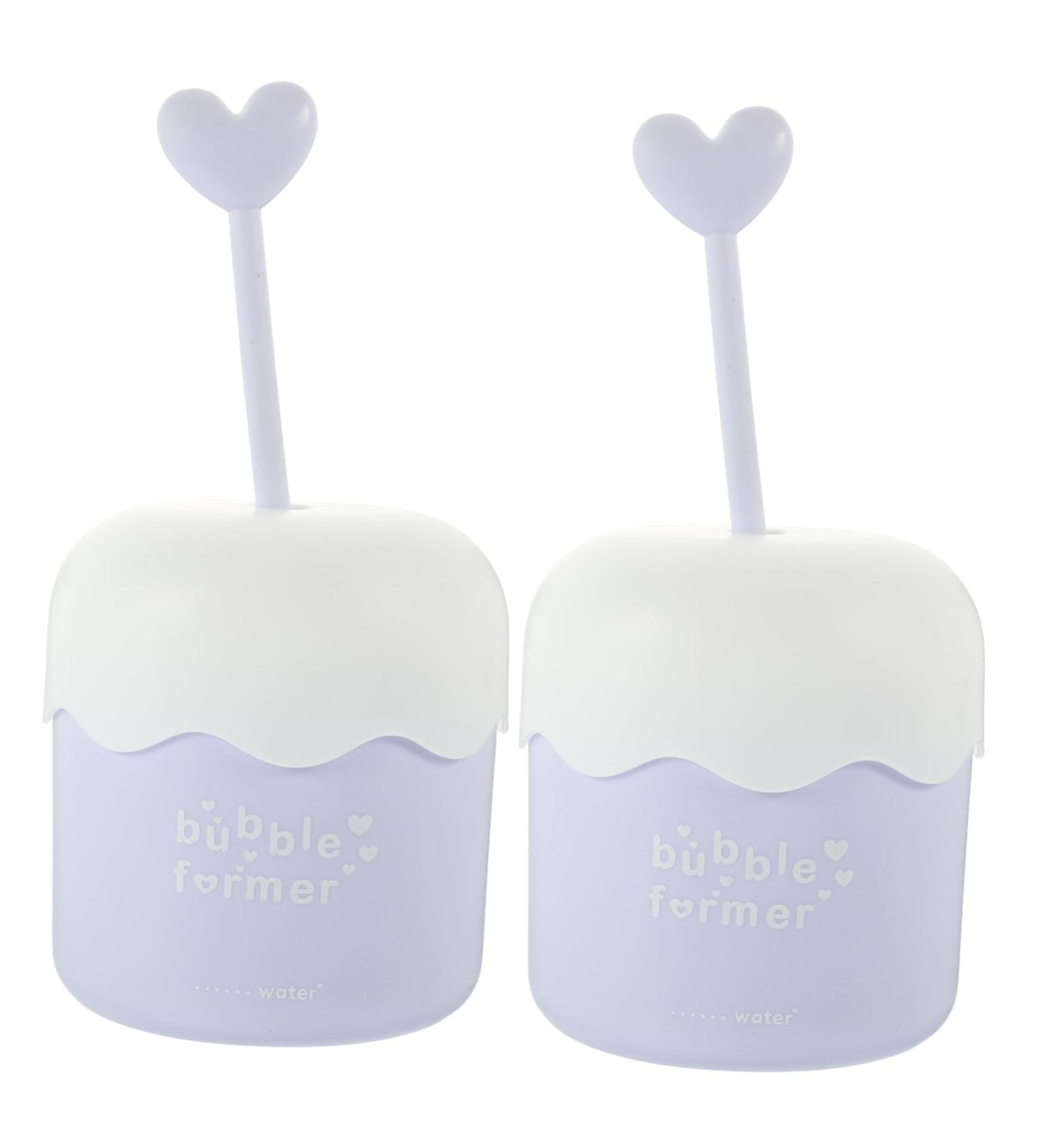 FRCOLOR 2 Pcs Marshmallow Whip Maker - Sky Blue Foam Cup for Skincare & Face Wash | Portable Rich Foam Maker - Buy Online on GoSupps.com
