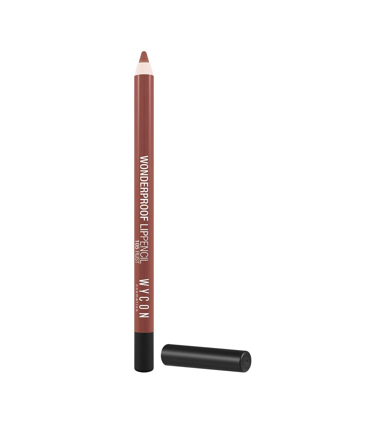 Wycon Cosmetics Wonderproof Lip Pencil - Waterproof Hyperpigmented Rich Color 105 Rust | International Shipping Available - Buy Online on GoSupps.com