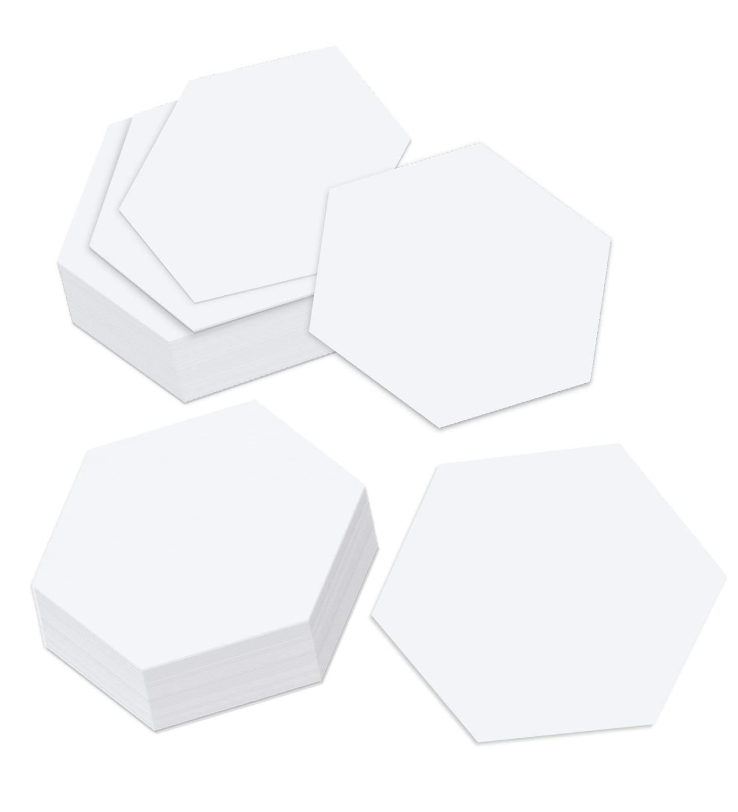 200pcs 1in Hexagonal Paper Piecing Template | Quilting & Patchwork Sewing Crafts - Buy Online on GoSupps.com