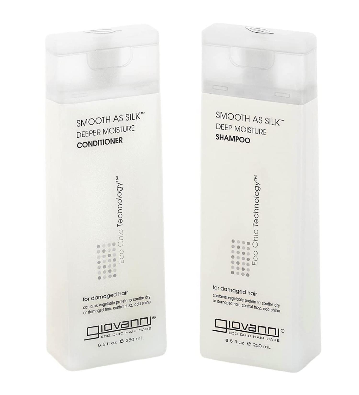 John Giovanni Cosmetics Smooth as Silk Hair Care Set - Buy Online on GoSupps.com