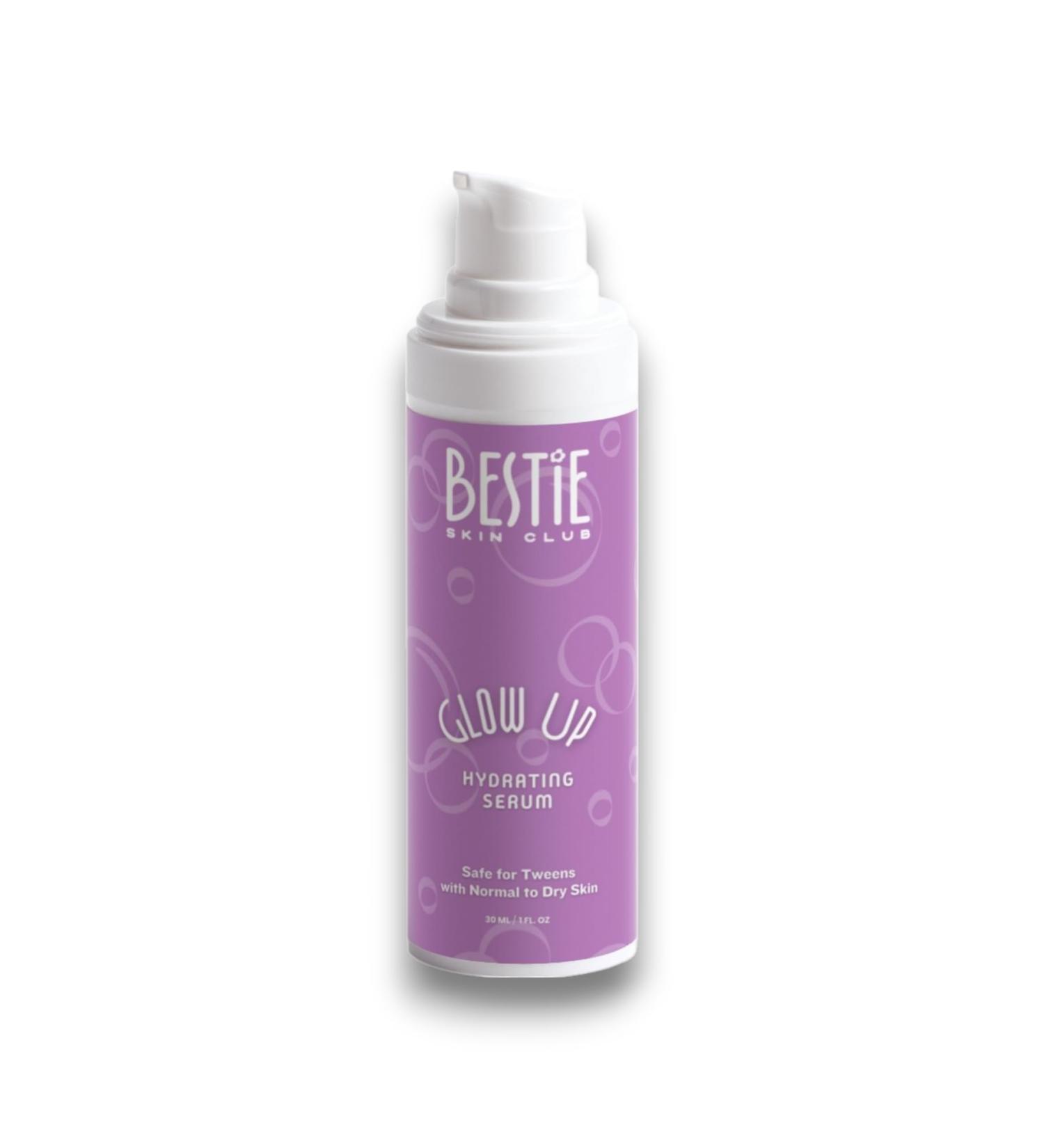 Bestie Skin Club Glow Up Hydrating Serum Natural Certified Floral Scent - Buy Online on GoSupps.com