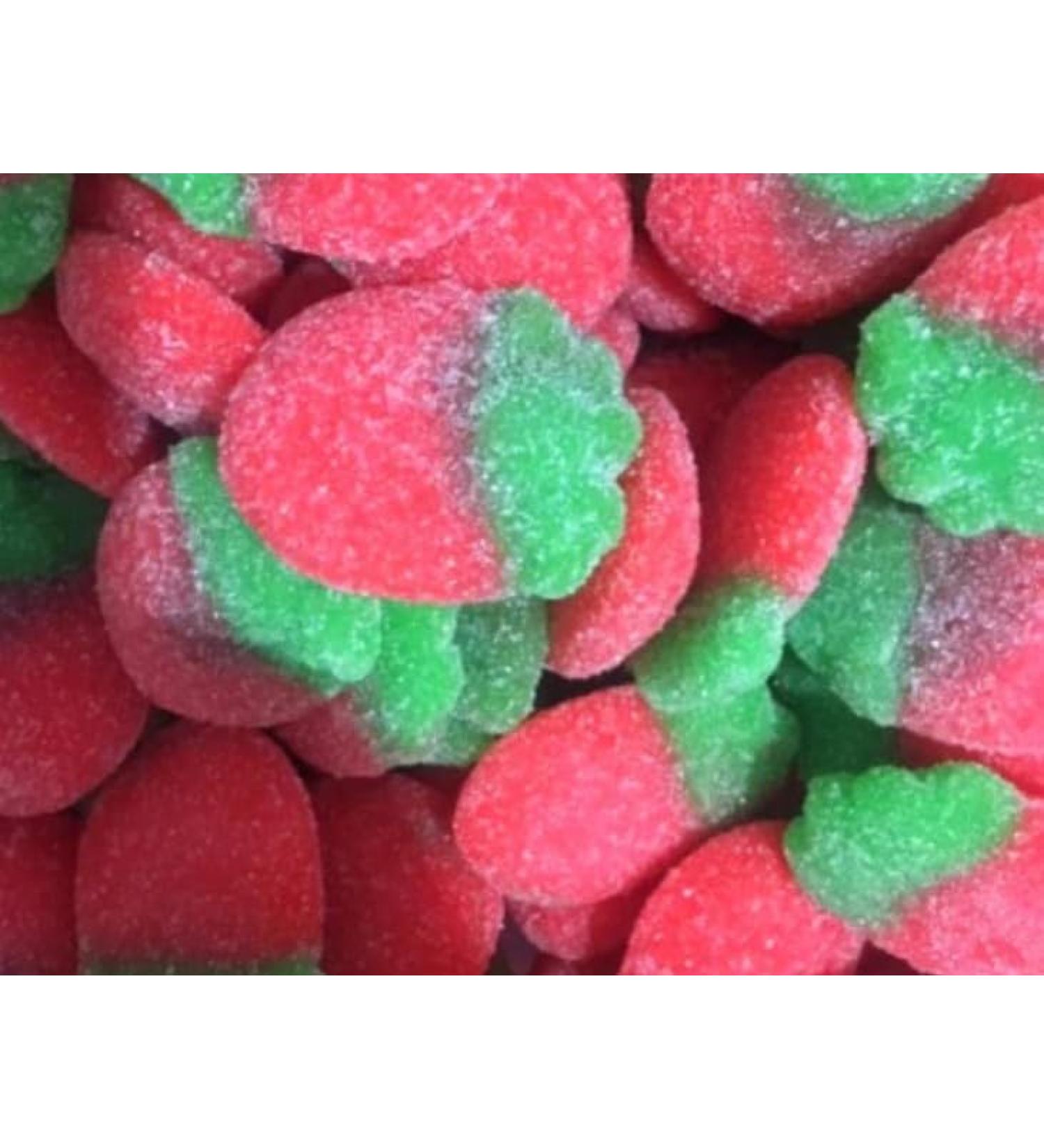 Fizzy Strawberry 7.5g (Halal Jelly) Delicious Tasty And Twisty Treat Gift Hamper For Birthday Christmas Sold By Kidzbuzz