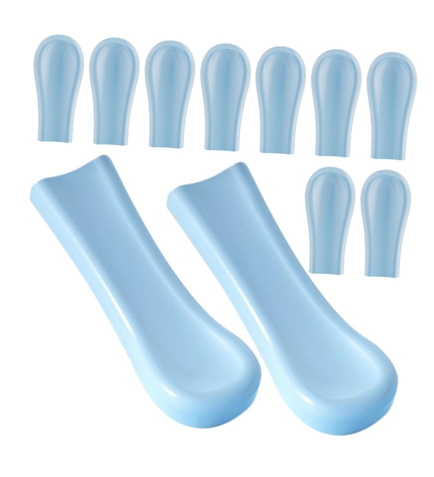 TOBBOMEY 30pcs Ear Cleaning Tool Covers Reusable Silicone Sleeves for Ear Wax Removal Non-Slip for Easy Handling - Buy Online on GoSupps.com