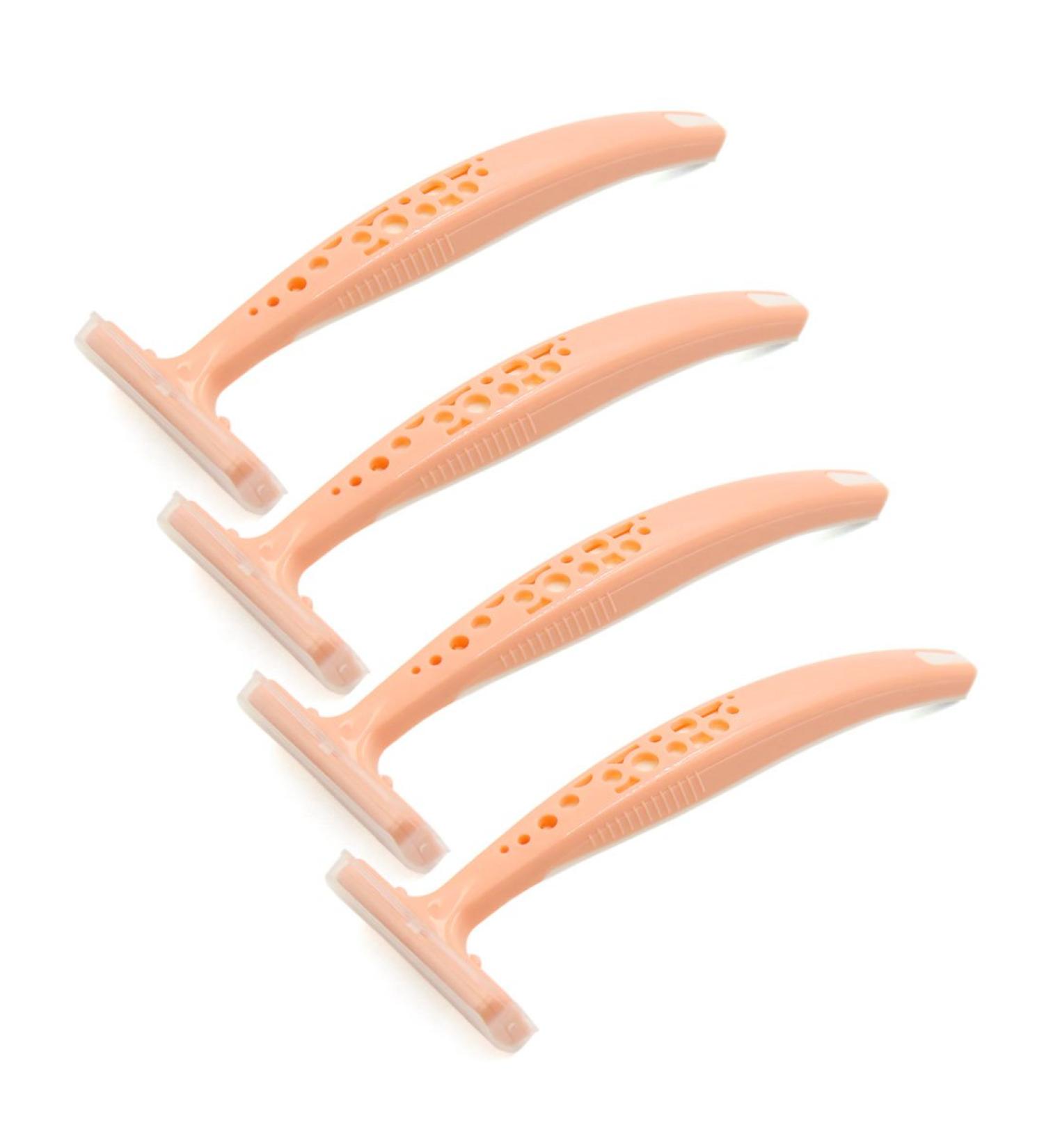 Ruilogod 4pcs Women's Manual Body Hair Epilator & Razor - Armpit Leg Hand Trimmer Tool for Smooth Skin - Buy Online on GoSupps.com