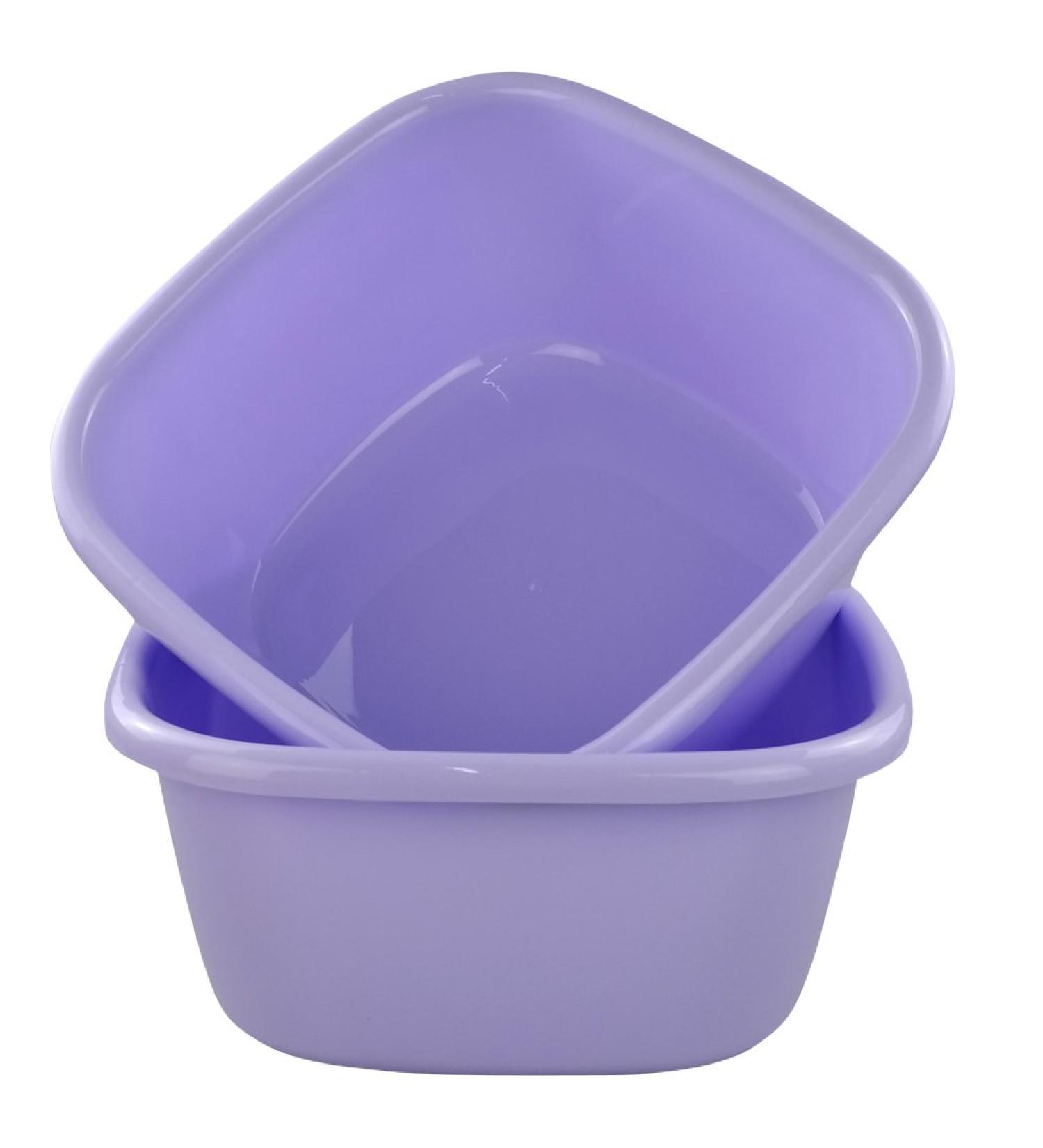 Jekiyo 16 Qt Purple Wash Basin Large Plastic Tubs 2-Pack - Convenient and Durable Storage Solution - Buy Online on GoSupps.com
