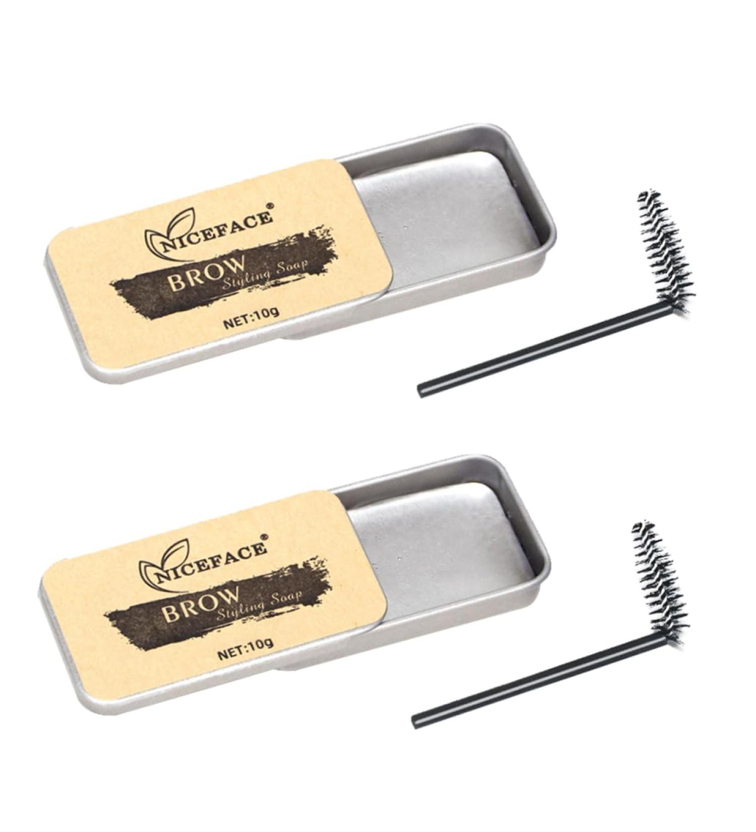 Outanaya 2 Sets Eyebrow Soap Eyebrow Styling Cream Woman Brow Soap Brow Cream Cosmetic Supplies Gel Texture - Buy Online on GoSupps.com