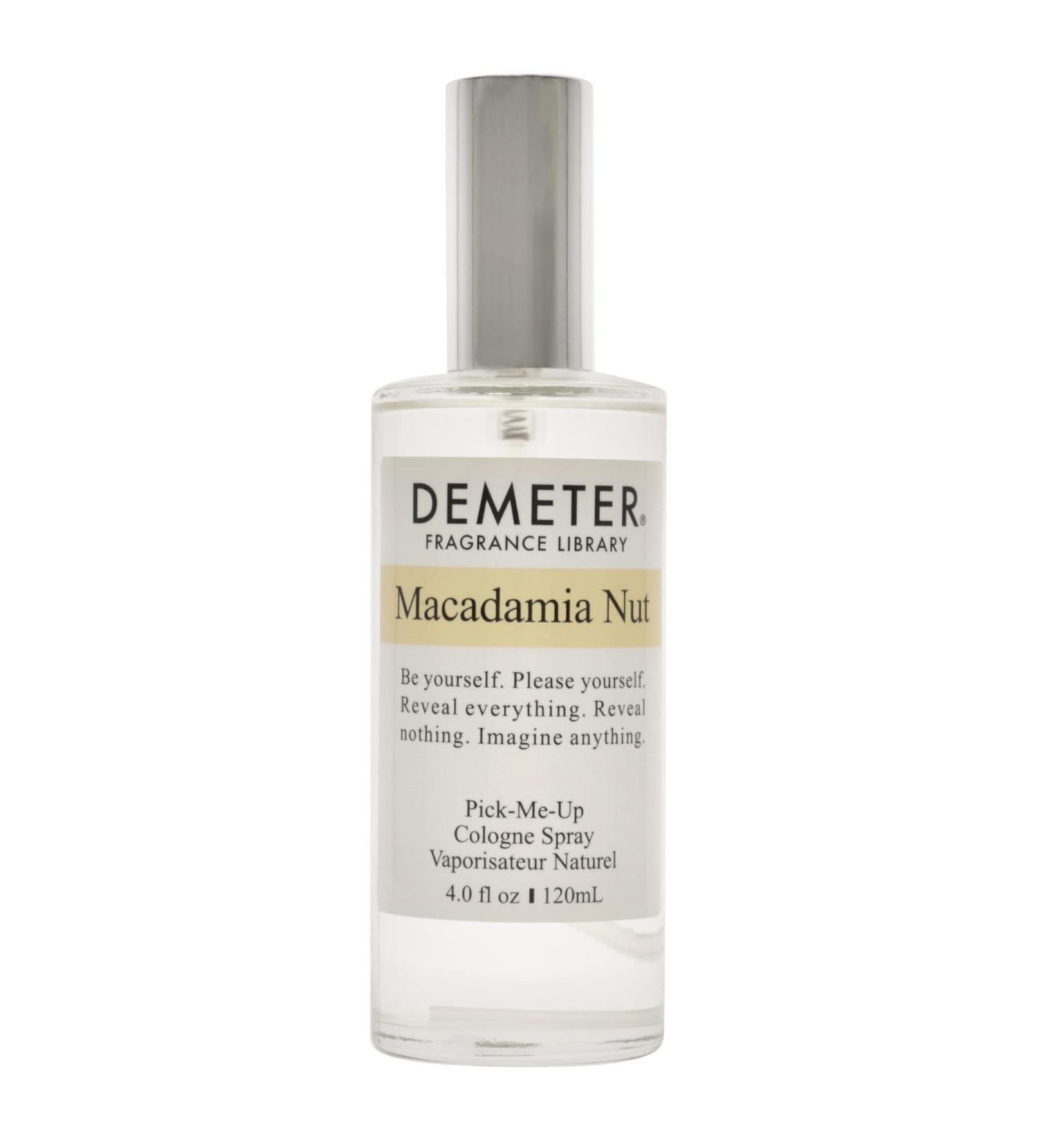 Demeter Cologne Spray for Women Macadamia Nut 4 Ounce Macadamia Nut 4 Fl Oz (Pack of 1) - Buy Online on GoSupps.com