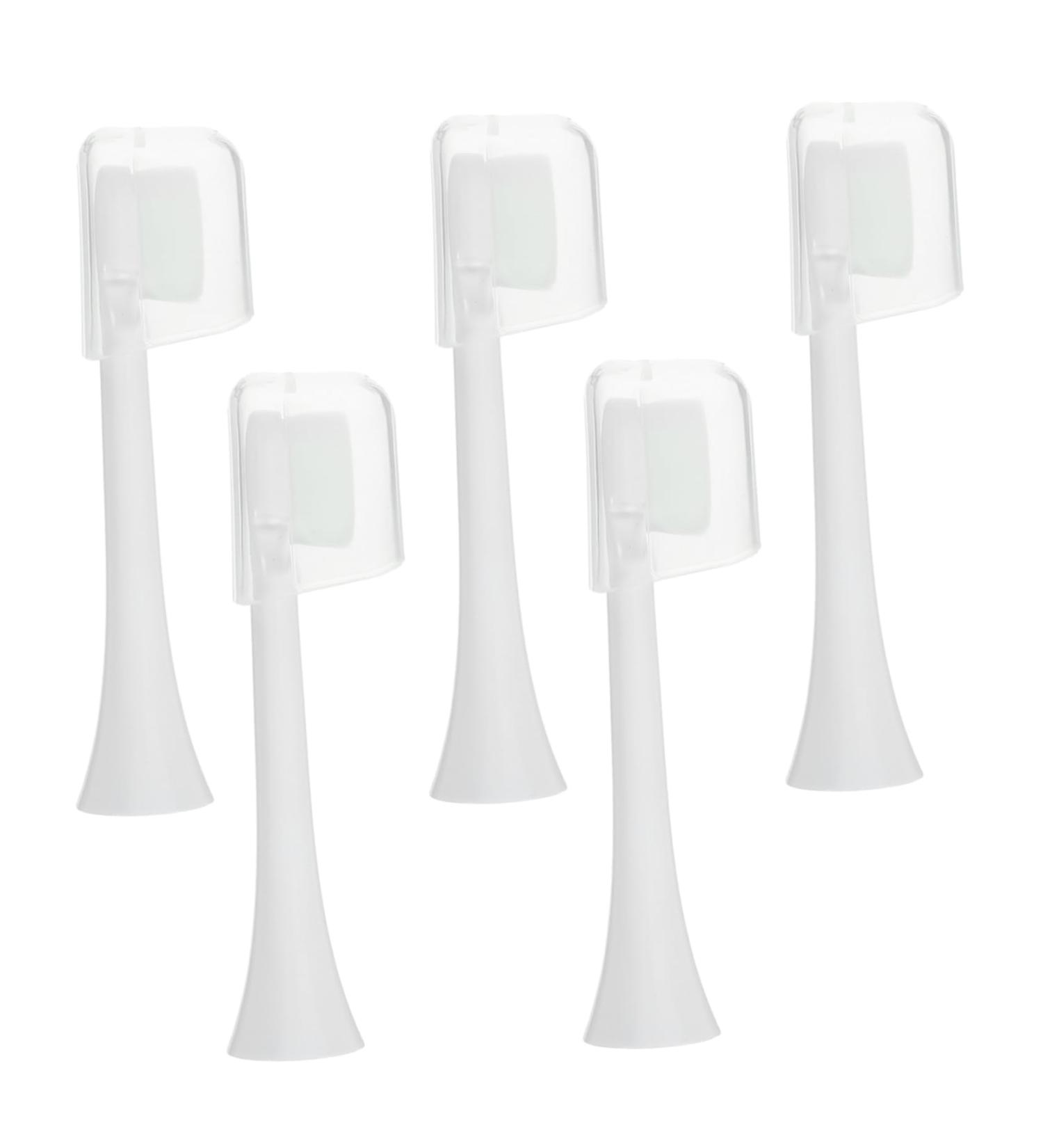 Beaupretty 5pcs Thousand-Hair Toothbrush Head Toothbrush Accessories Durable Toothbrush Replacements Toothbrush Parts Electric Reusable Toothbrush Heads White Soft Fur Pp Substitute - Buy Online on GoSupps.com