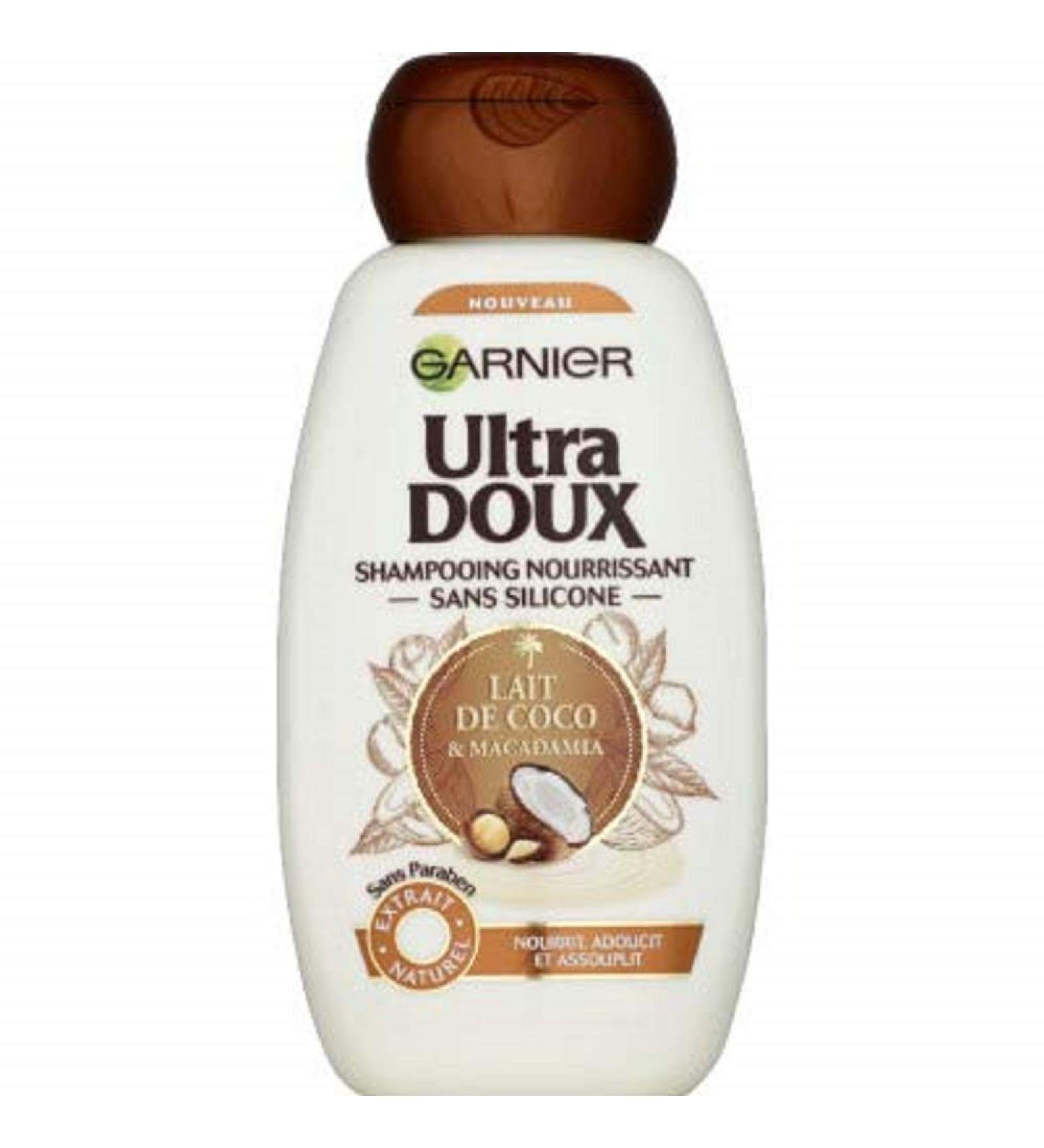 Garnier Ultra Doux Coconut Milk Macadamia Shampoo 250ml