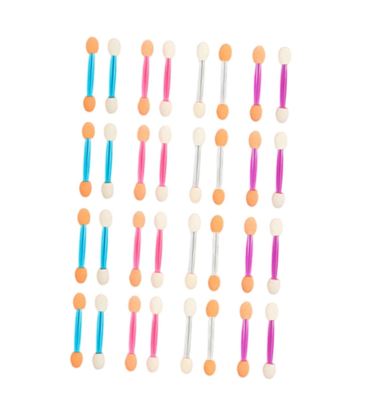 VINTORKY 120pcs Double Ended Eye Shadow Stick Eyeshadow Wand Crease Brush Eyeshadow Concealer Makeup Plastic - Buy Online on GoSupps.com
