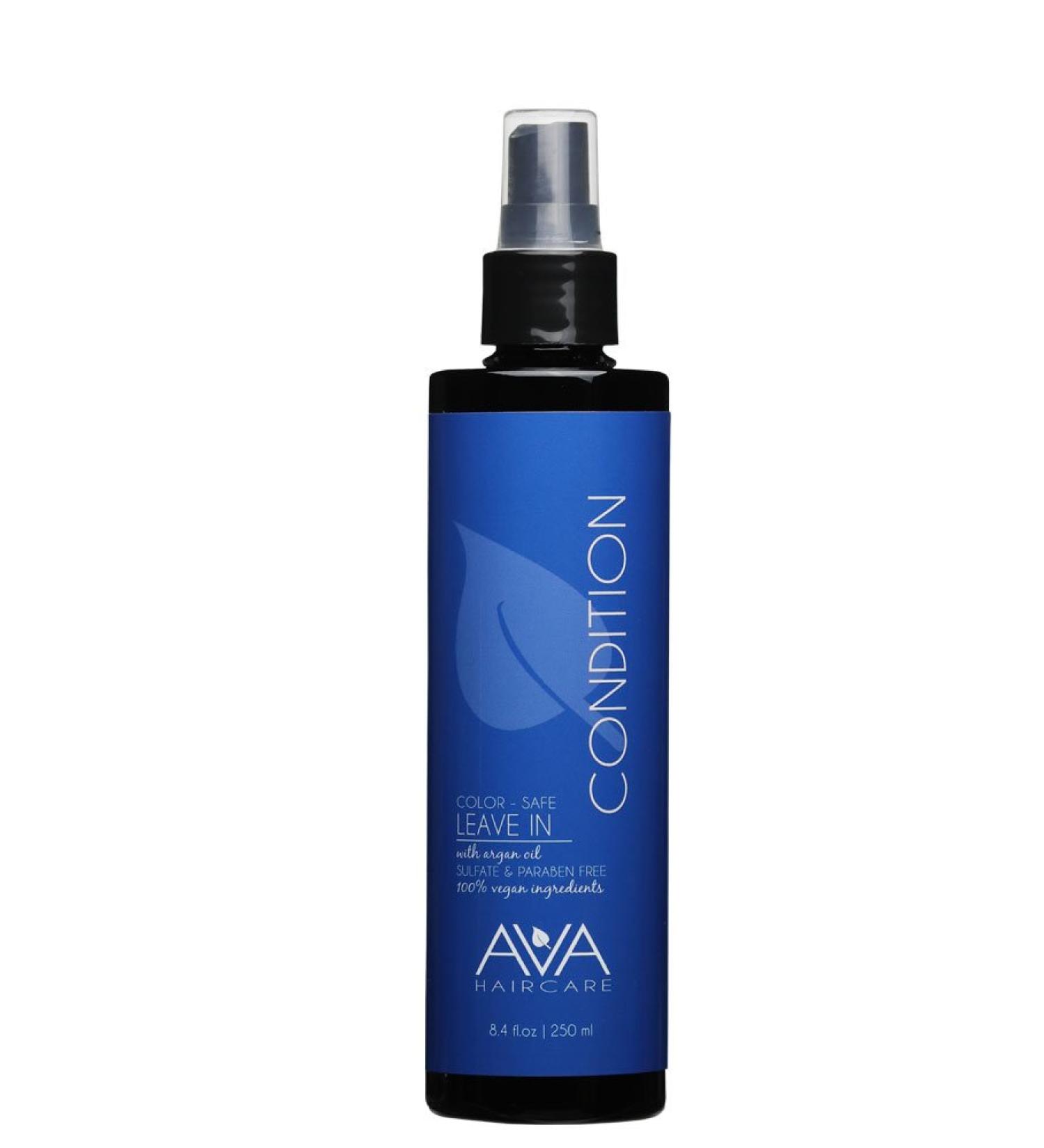 Ava Haircare Vegan Leave-in Conditioner | Sulphate, Paraben, Cruelty-Free | Moisturizing Formula | 8.4oz - Buy Online on GoSupps.com