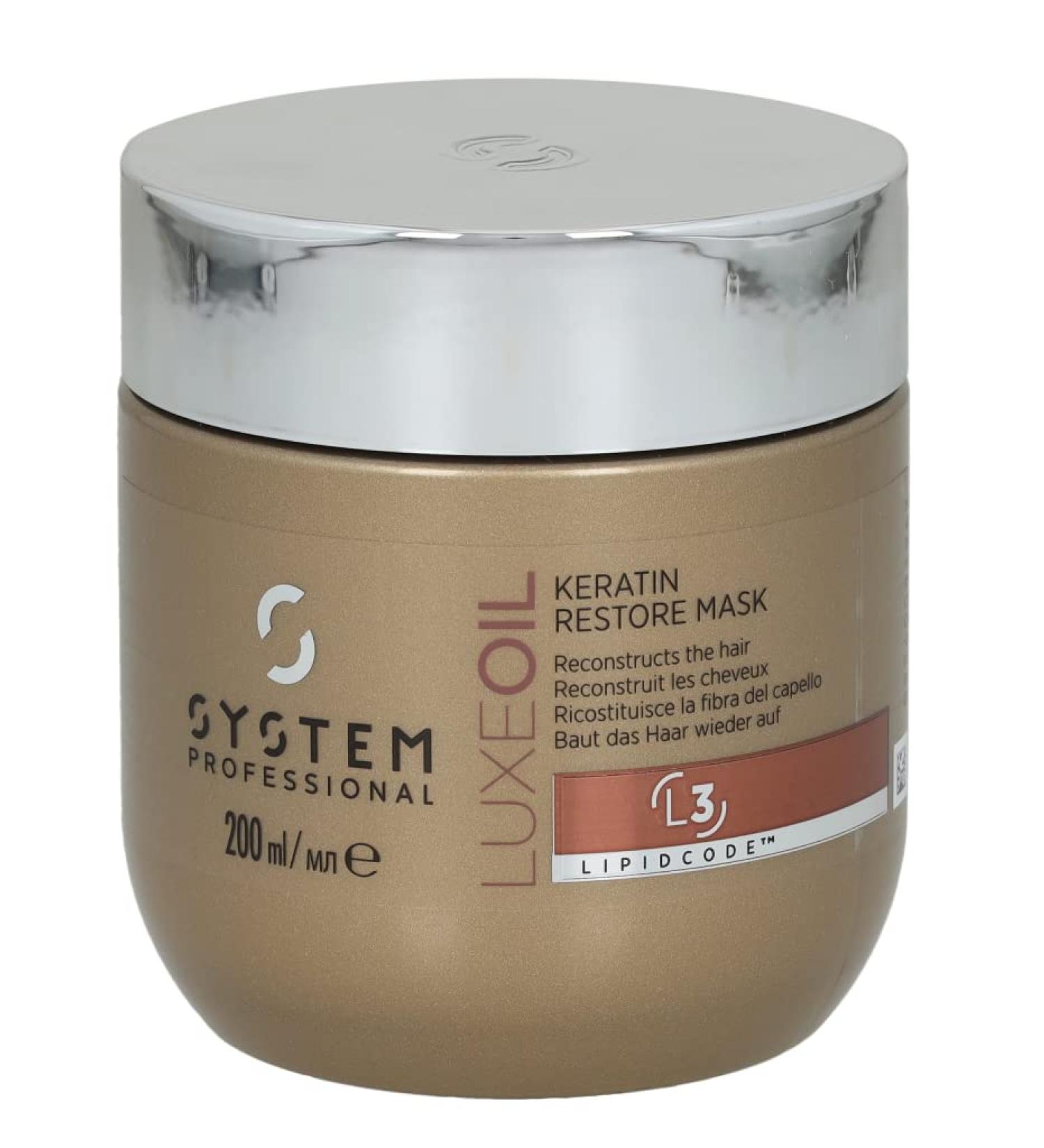Buy L3 Keratin Restore Mask 200ml - Deep Repair & Hydration for All Hair Types International Shipping Available - Buy Online on GoSupps.com