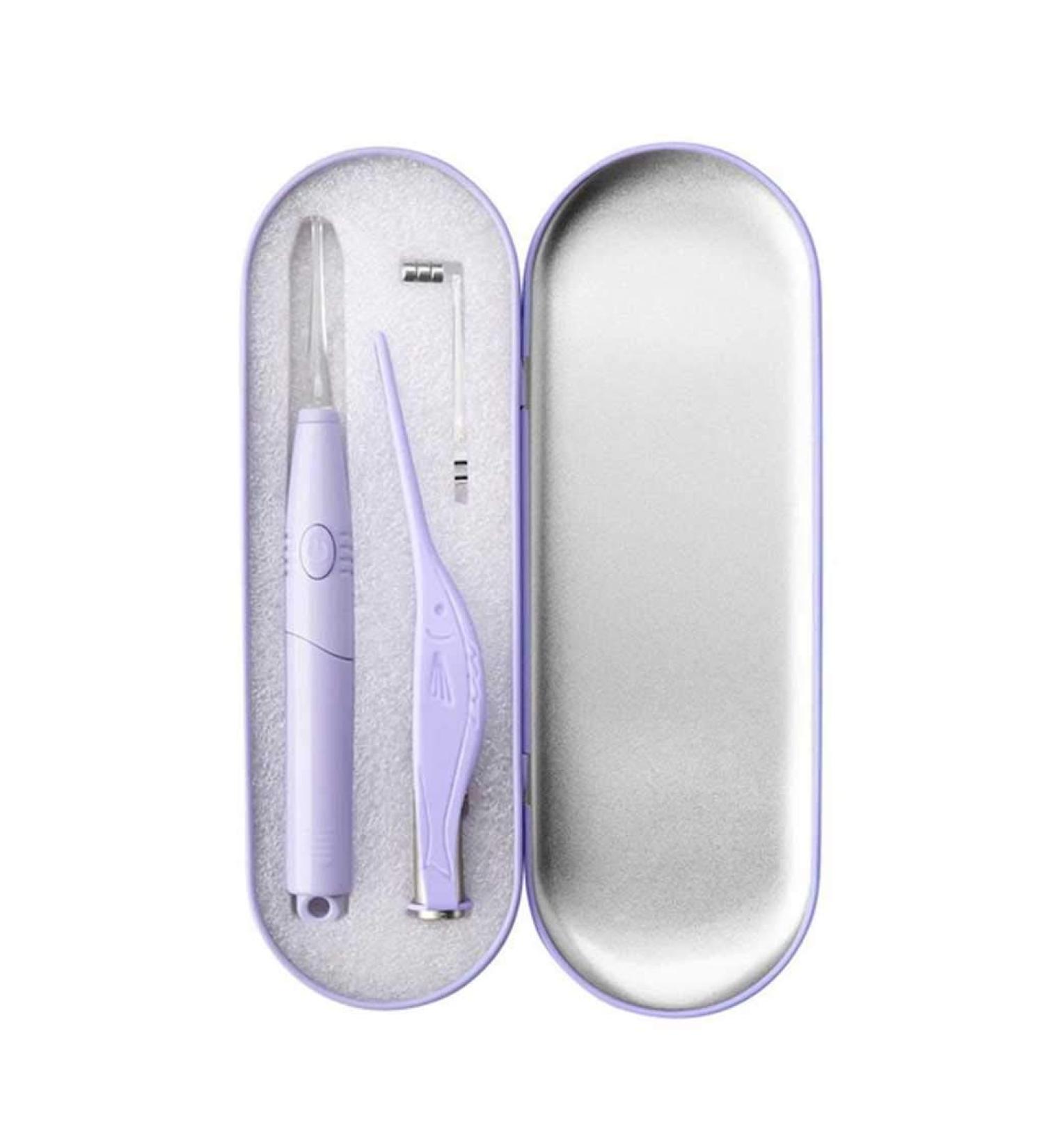 2Pcs Set Baby Ear Cleaner Wax Removal Tool with Flashlight Earpick - Color D - Buy Online on GoSupps.com