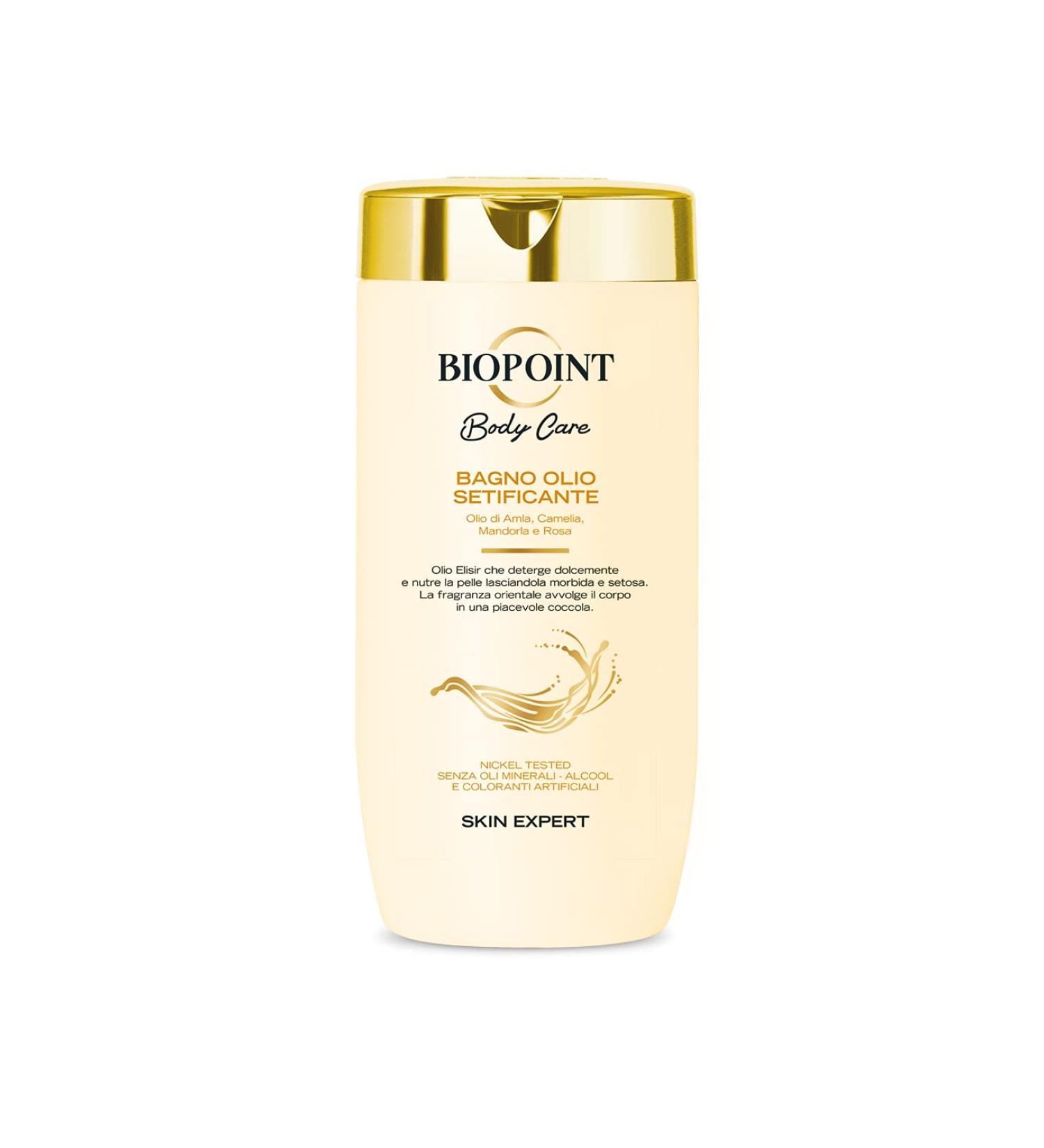 Biopoint Plasticizing Oil - Nourishing Shower Cleaner with Honey Texture & Oriental Fragrance | 400 ml for Soft Elastic Moisturized Skin - Buy Online on GoSupps.com
