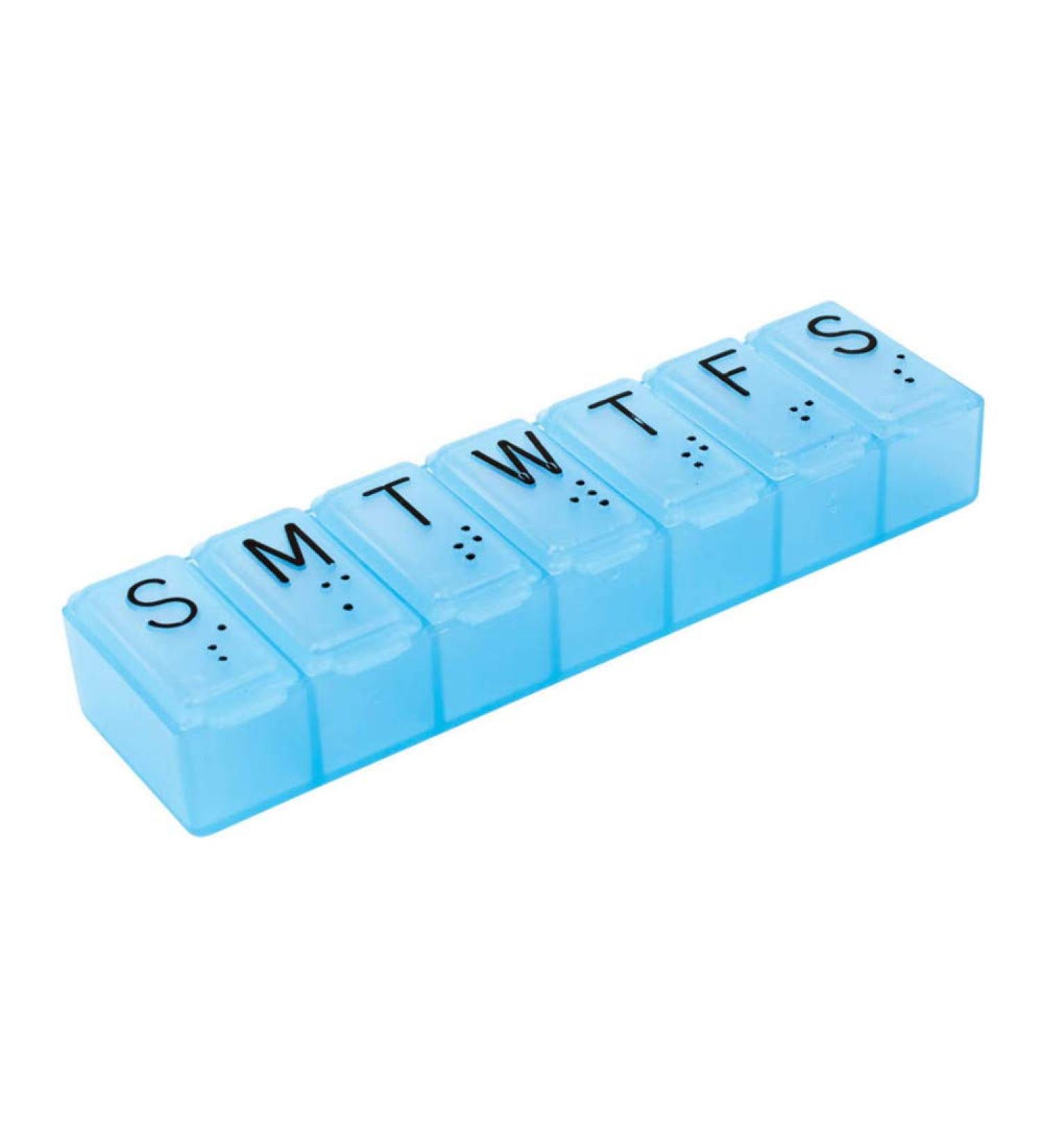 Apex 7-Day Pill Organizer Medium - Color May Vary | International Shipping Available - Buy Online on GoSupps.com