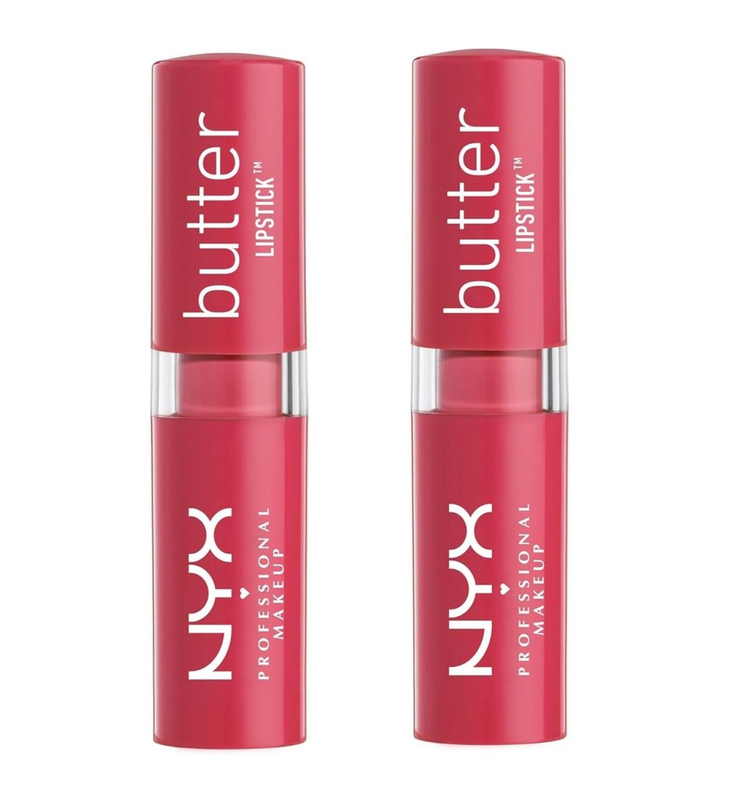 Buy Pack of 2 NYX Butter Lipstick - Fruit Punch BLS02 | Shop Internationally for Best Price - Buy Online on GoSupps.com
