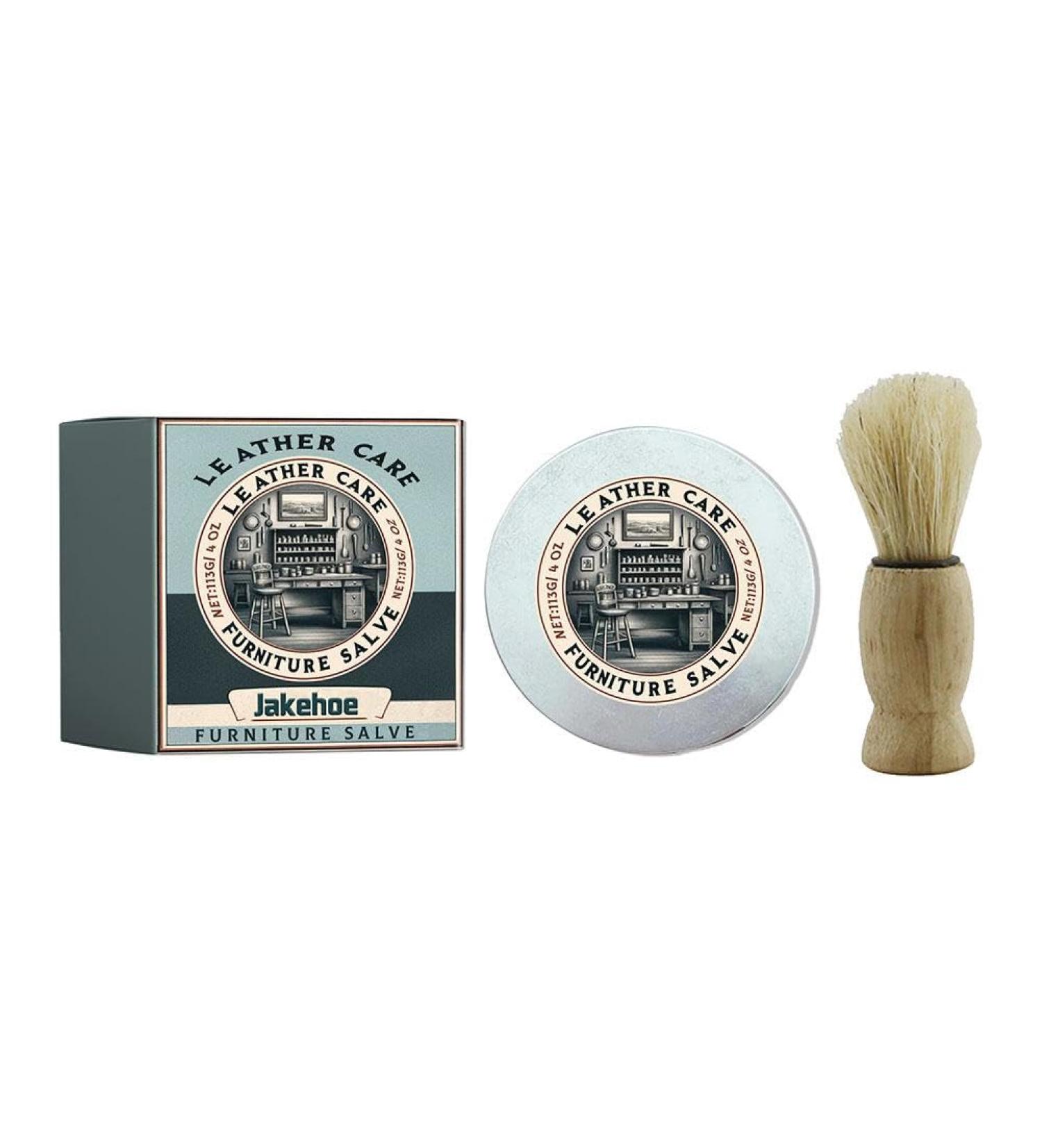 Leather Care Cream Leather Scratch Repair Remove Cleaning Moisturizing Leather Cracking Maintenance H8x6 d Stains Ointment and Brush - Buy Online on GoSupps.com