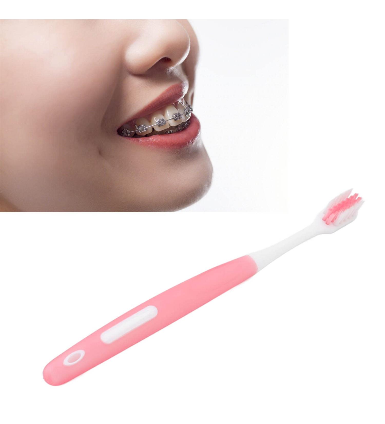 10-Pack U-Shaped Orthodontic Toothbrushes Soft Bristles for Braces & Interdental Cleaning | International Shipping - Buy Online on GoSupps.com