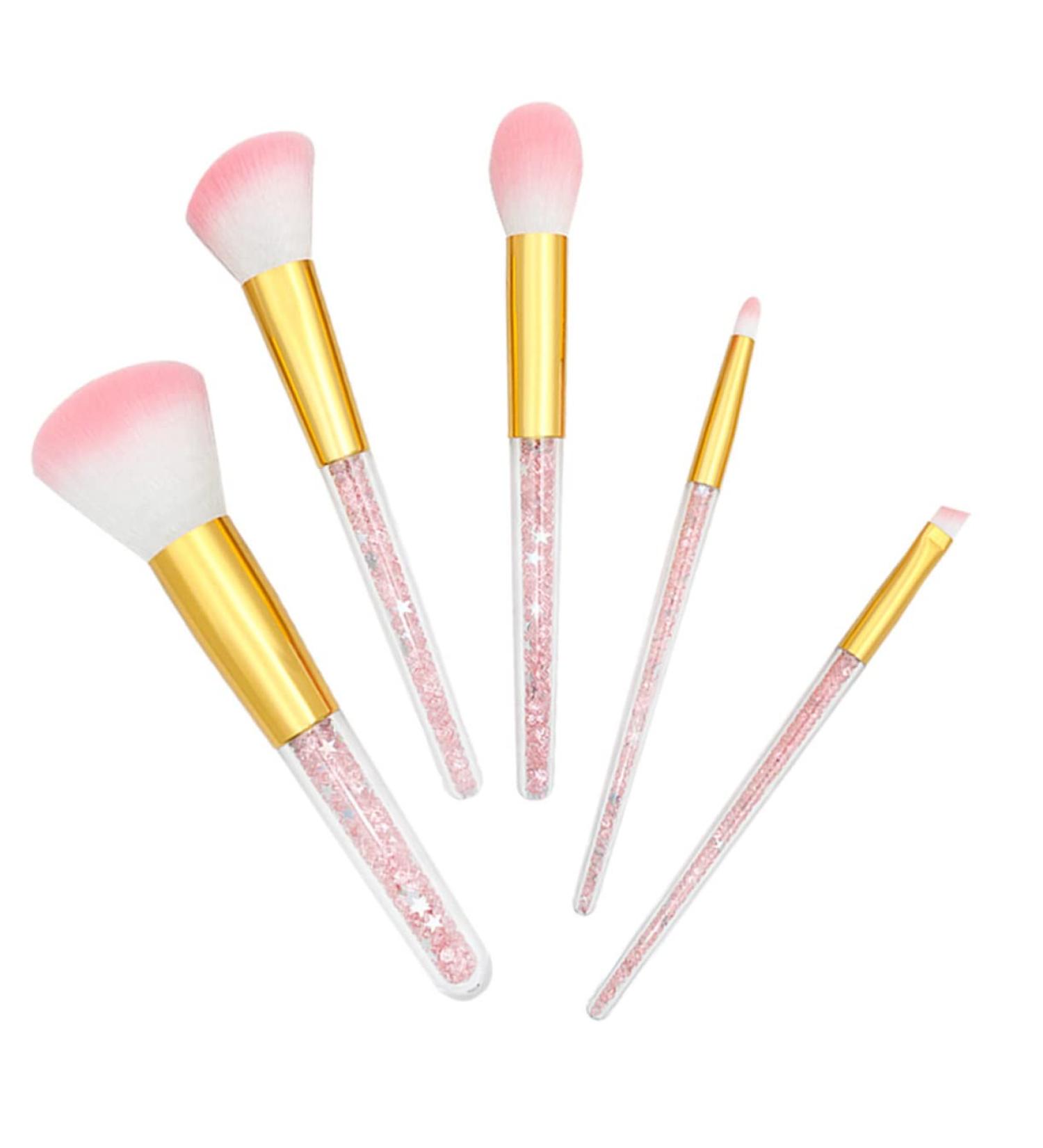 5 Set Powder Mineral Brush Face Powder Makeup Brush Kit Blush Brush Makeup Face Eyebrow Makeup Cosmetic Face Makeup Eye Thorp Miss Crystal - Buy Online on GoSupps.com