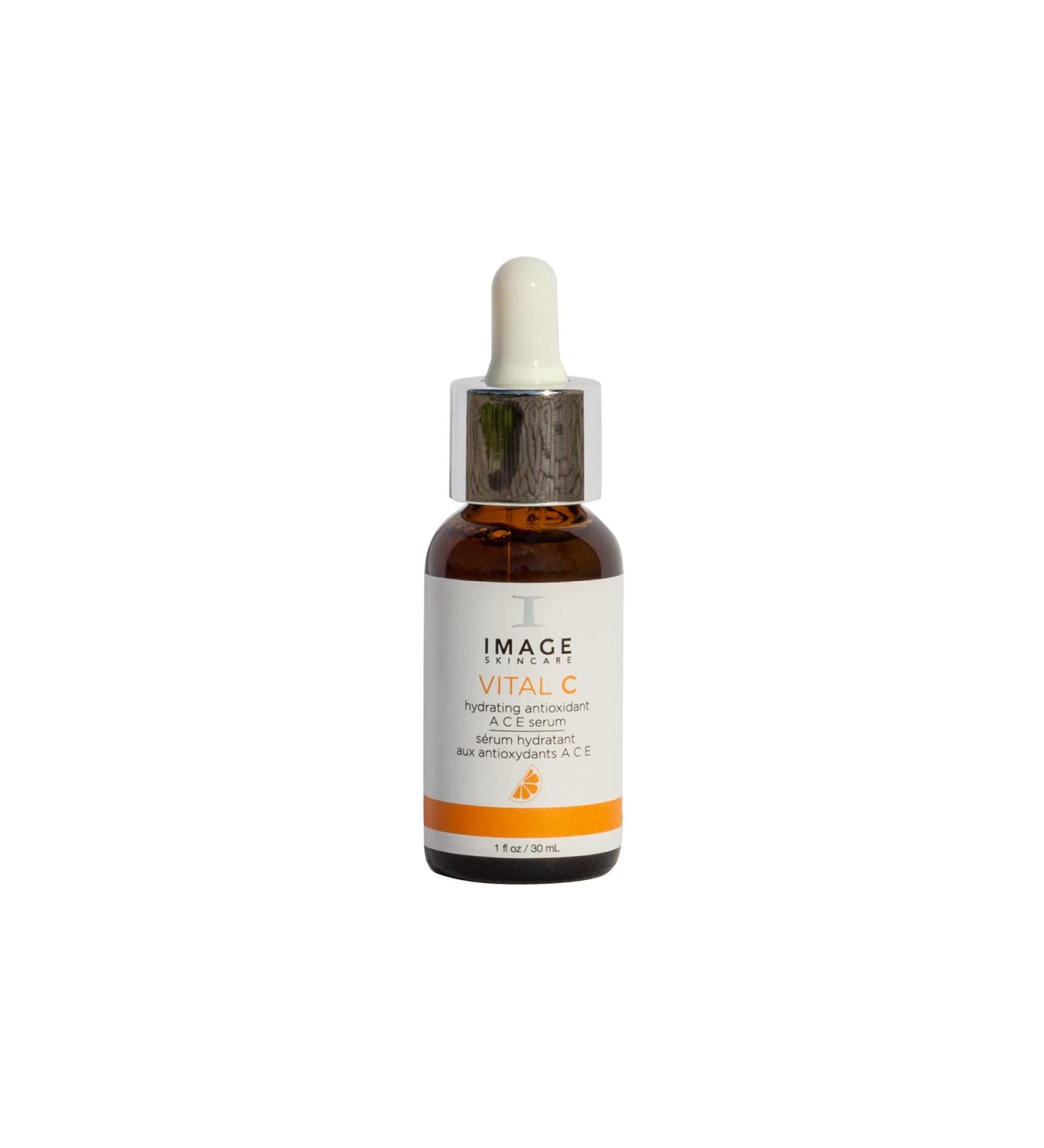 IMAGE Skincare VITAL C Hydrating Vitamin A C E Serum 1 fl oz - Brightening Complex - Buy Online on GoSupps.com