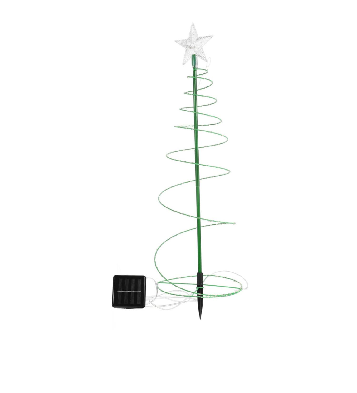 1 Set Garden Light Chirtmas Decor Christmas Spiral Lights Christmas Outdoor Tree Decorations Spiral Lighted Christmas Tree Decorative Solar Ground Light Decorative Solar Lawn Light (Color : Black1 Black1 32X20X20CM - Buy Online on GoSupps.com