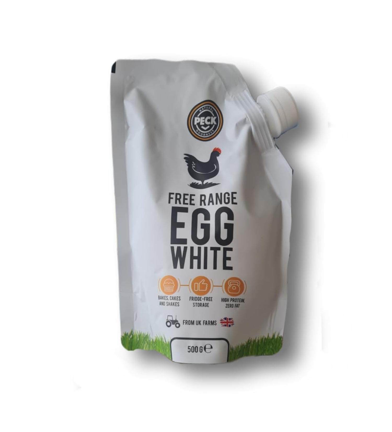 PECK x6 500ml UK Free Range Liquid Egg Whites