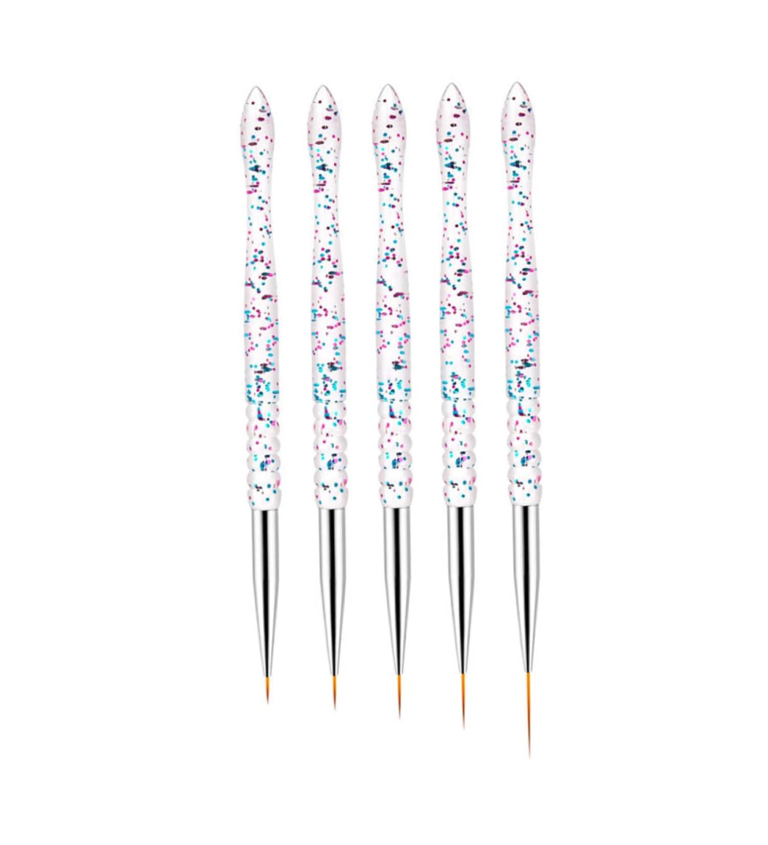 FRCOLOR Nail Accessories Nail art drawing Striping Nail Pens glitter nail art liner Manicure art es nail dotting tool nail art dot tool Acrylic human 3d nail Diamond Kits - Buy Online on GoSupps.com