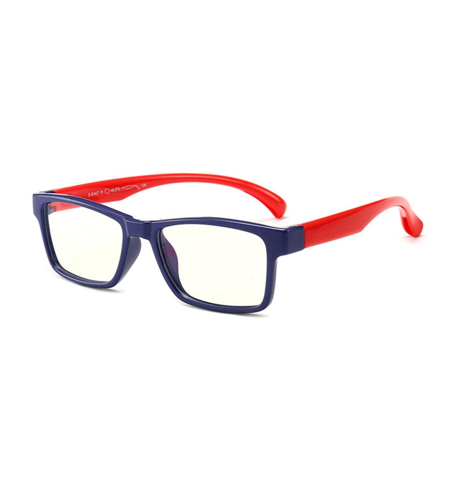Tofox Anti Blue Light Glasses for Kids - Retro Clear Lens Reading Eyewear for Girls & Boys | Colorful & Stylish - Buy Online on GoSupps.com