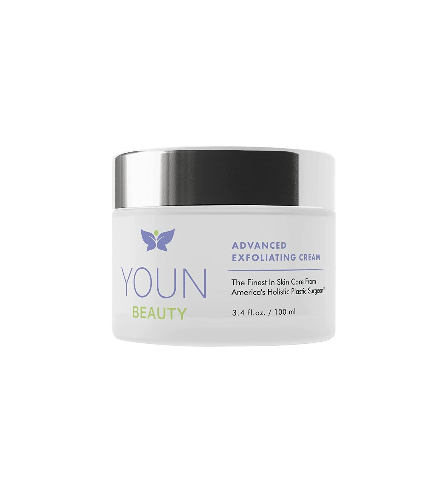 YOUN Beauty Wash-Off Exfoliating Face Wash by Dr. Anthony Youn - Paraben-Free Gentle Exfoliator with Shea Butter & Vitamin E | 100 ml for Glowing Skin - Buy Online on GoSupps.com