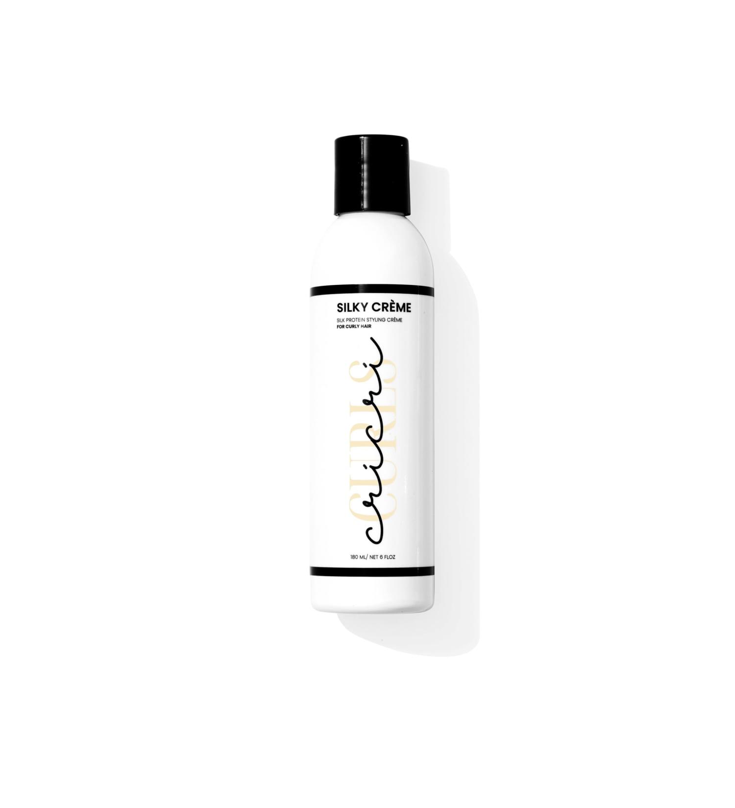 Silky Cr me - Silk Protein Styling Cr me for Curly Wavy Coily & Kinky Hair | Sulfate-Free Paraben-Free Fragrance-Free - 6 oz - Buy Online on GoSupps.com