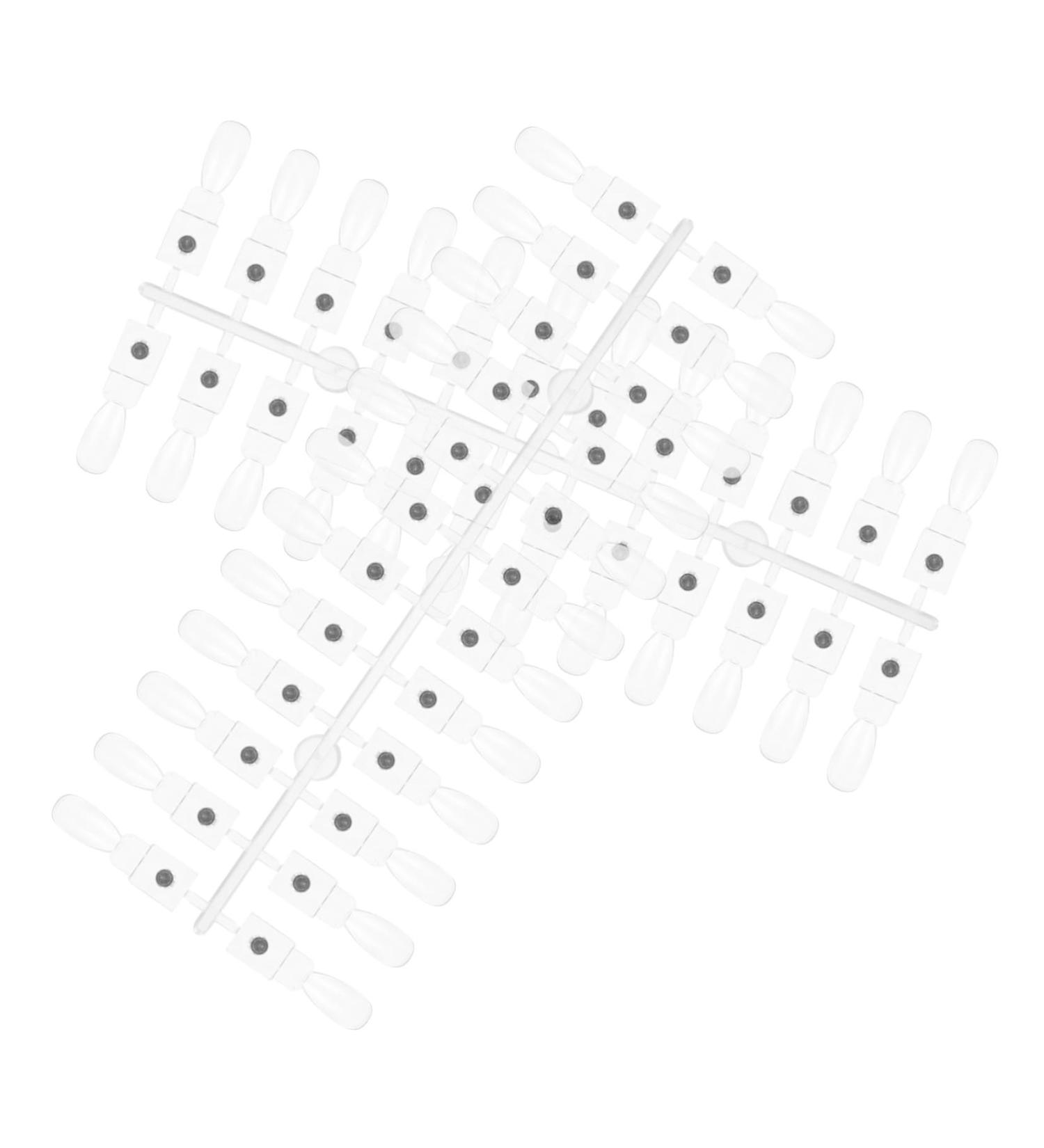  MERRYHAPY MERRYHAPY 48 Pieces Magnetic Nail Polish Display Card Compact Portable Easy Removable Nail Tip Stand for Beginners Home Use - Buy Online on GoSupps.com