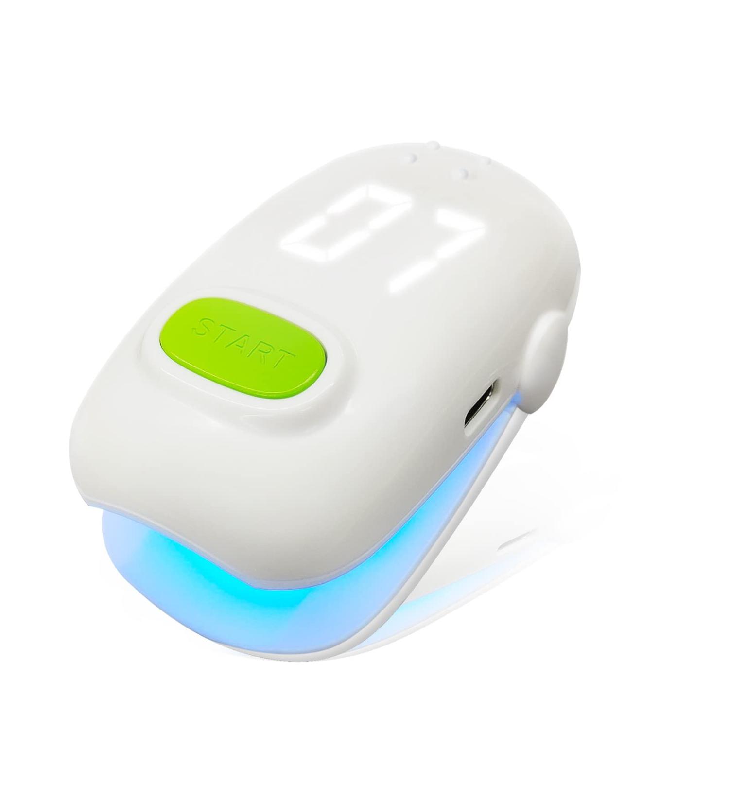 Home Nail Fungus Laser Treatment Device - 905nm Infrared & 470nm Blue Light for Onychomycosis - Buy Online on GoSupps.com